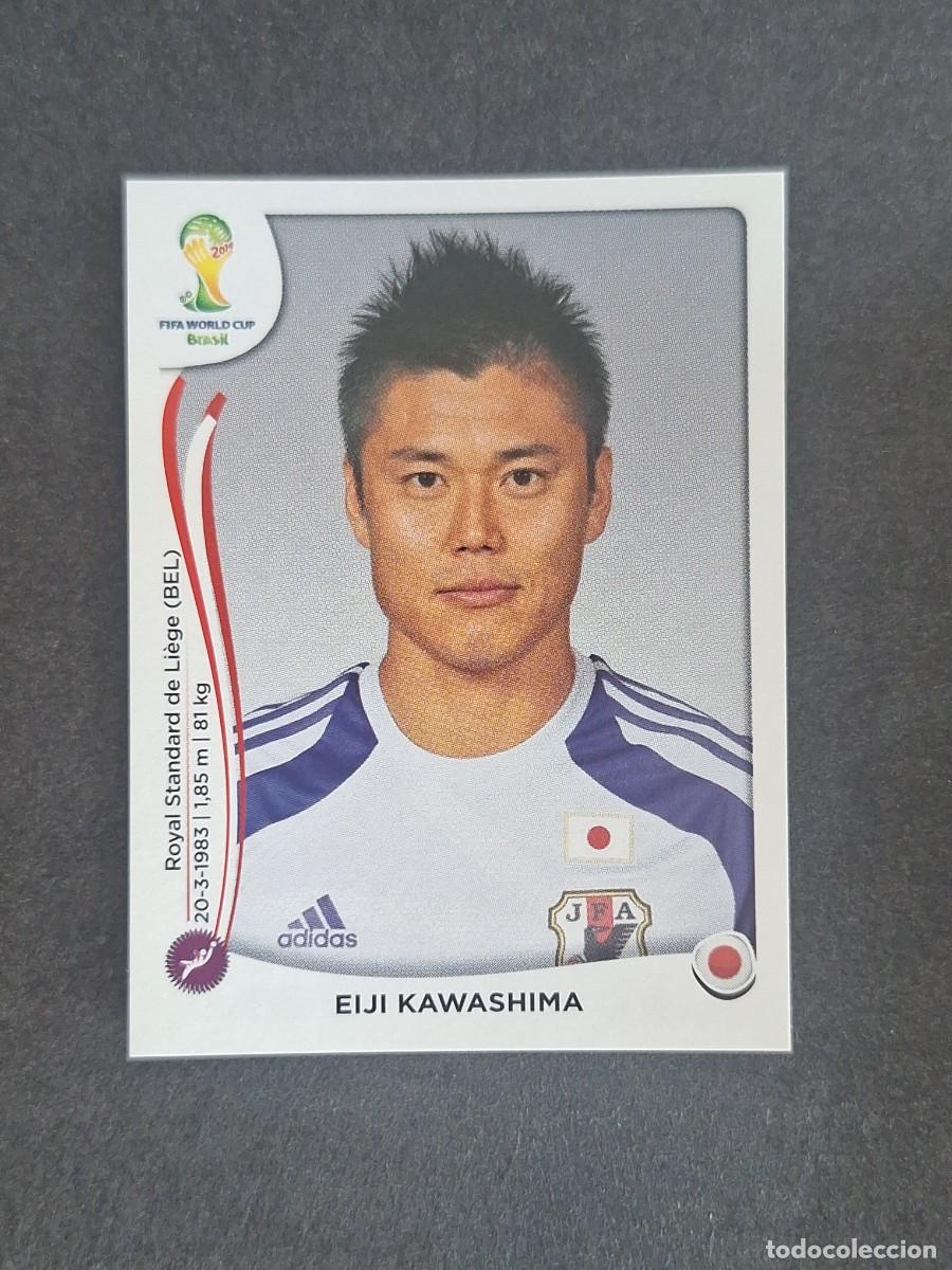 Fu&szlig;ball-Sticker: L2 EIJI KAWASHIMA SELECCION JAPON 243 MUNDIAL BRASIL 2014 PANINI NUNCA PEGADO SIN PEGAR