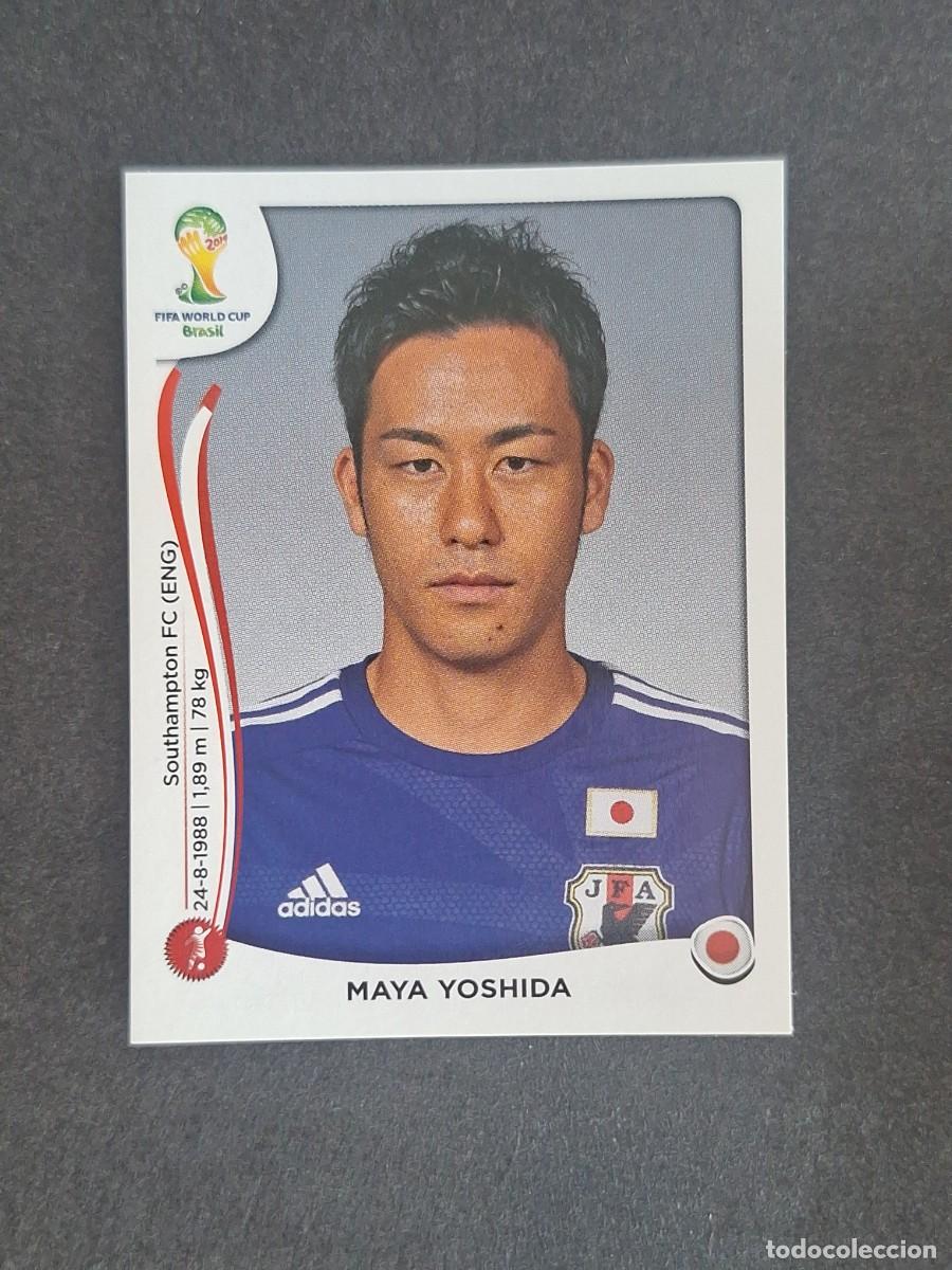 Fu&szlig;ball-Sticker: L2 MAYA YOSHIDA SELECCION JAPON 244 MUNDIAL BRASIL 2014 PANINI NUNCA PEGADO SIN PEGAR
