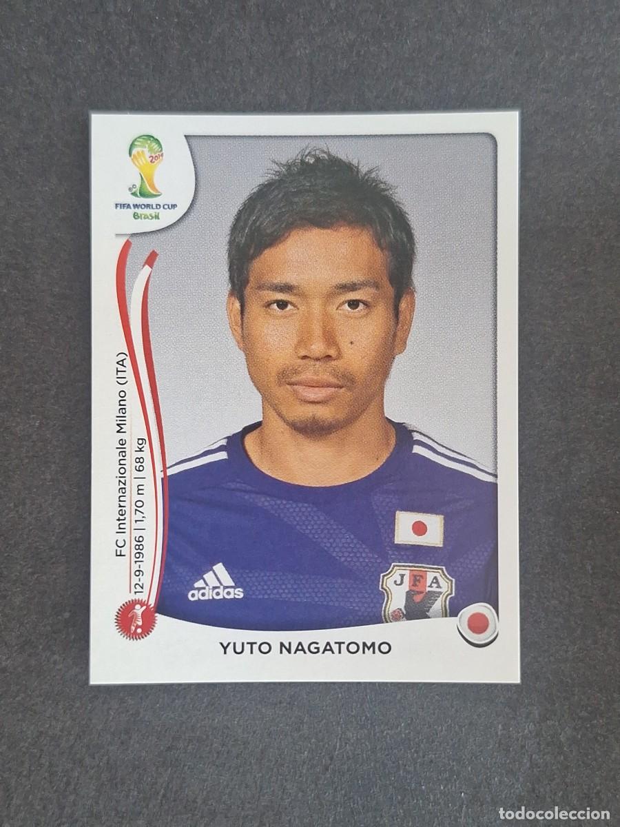Cartes &agrave; collectionner de Football: L2 YUTO NAGAMOTO SELECCION JAPON 247 MUNDIAL BRASIL 2014 PANINI NUNCA PEGADO SIN PEGAR