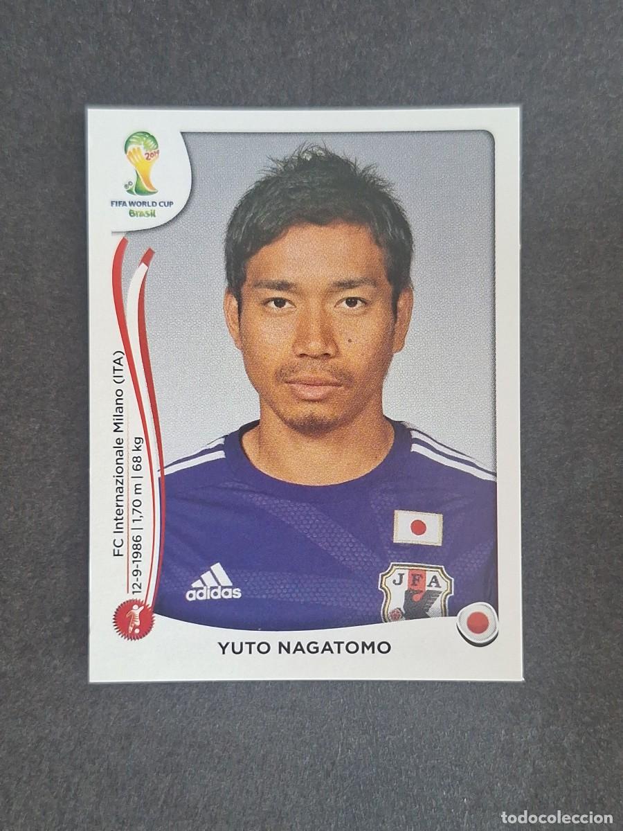 Cartes &agrave; collectionner de Football: L2 YUTO NAGAMOTO SELECCION JAPON 247 MUNDIAL BRASIL 2014 PANINI NUNCA PEGADO SIN PEGAR