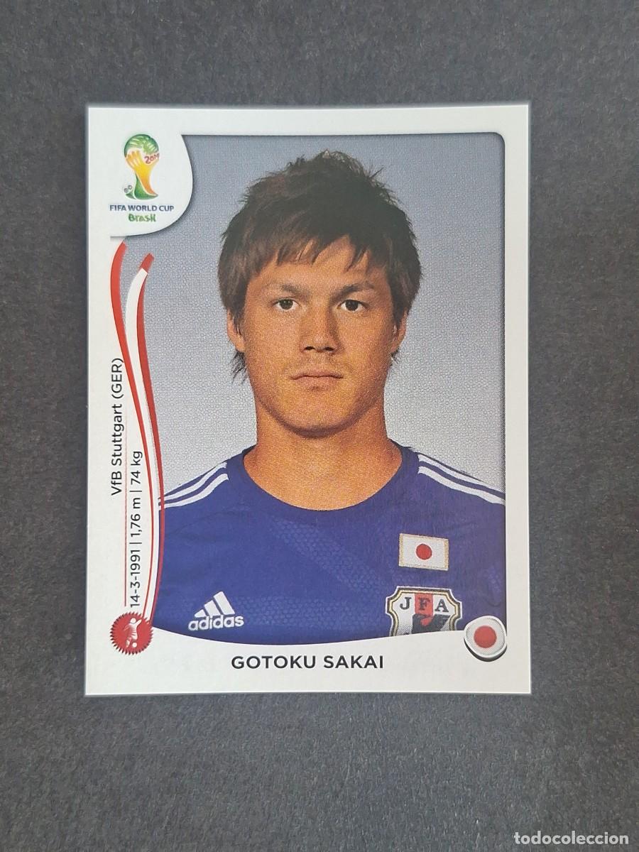 Cartes &agrave; collectionner de Football: L2 GOTOKU SAKAI SELECCION JAPON 248 MUNDIAL BRASIL 2014 PANINI NUNCA PEGADO SIN PEGAR