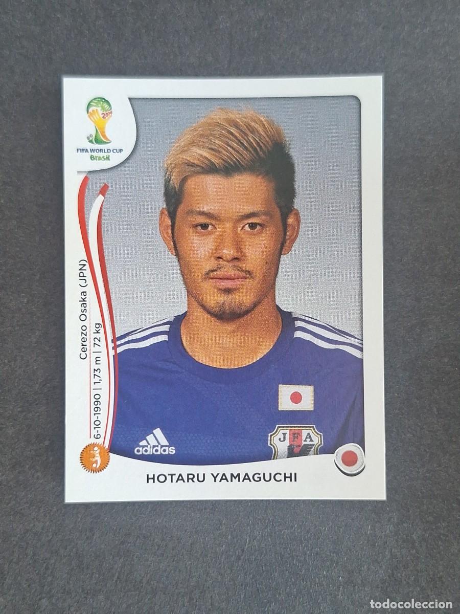 Cartes &agrave; collectionner de Football: L2 HOTARU YAMAGUCHI SELECCION JAPON 254 MUNDIAL BRASIL 2014 PANINI NUNCA PEGADO SIN PEGAR