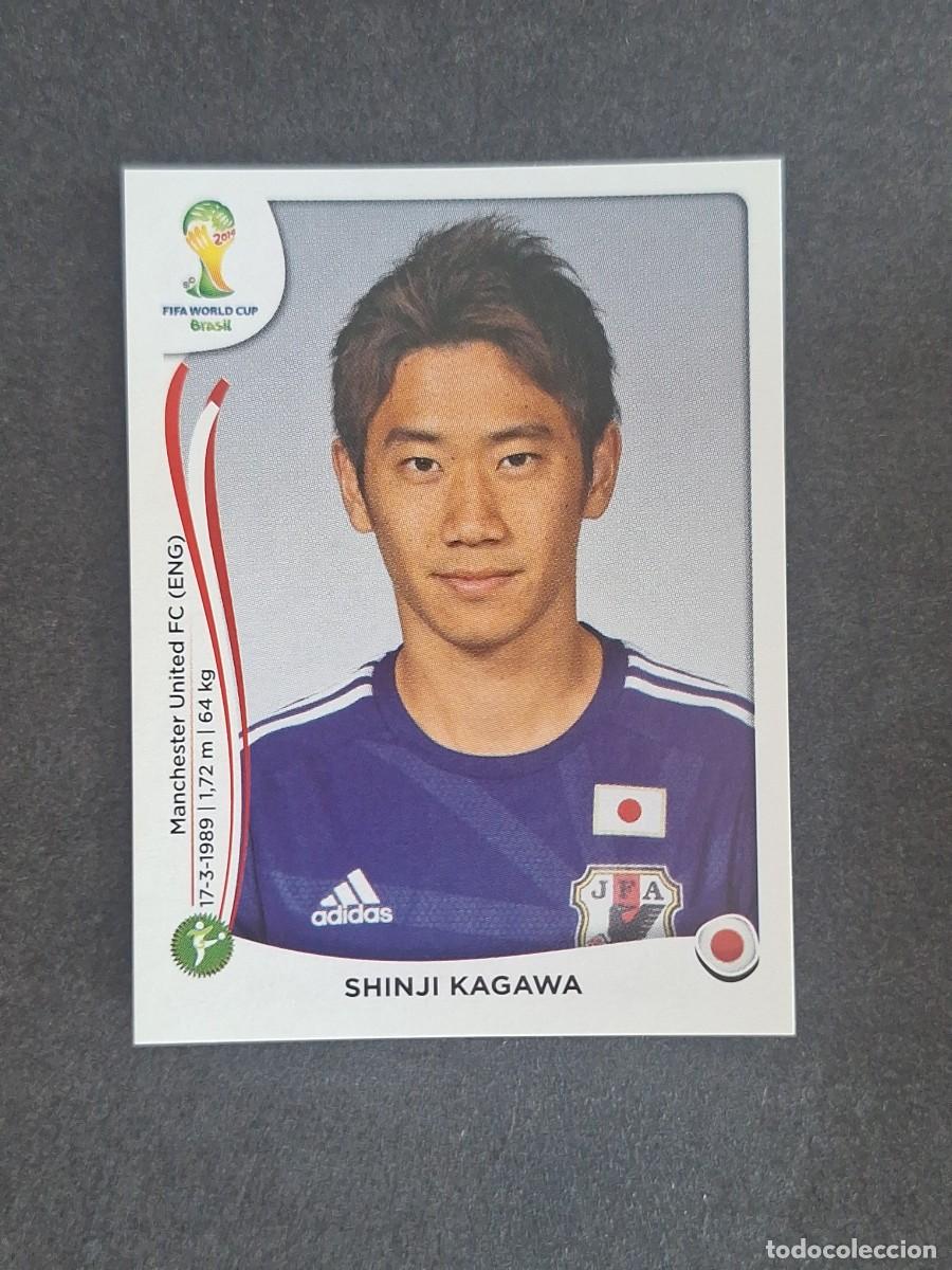 Cartes &agrave; collectionner de Football: L2 SHINJI KAGAWA SELECCION JAPON 256 MUNDIAL BRASIL 2014 PANINI NUNCA PEGADO SIN PEGAR