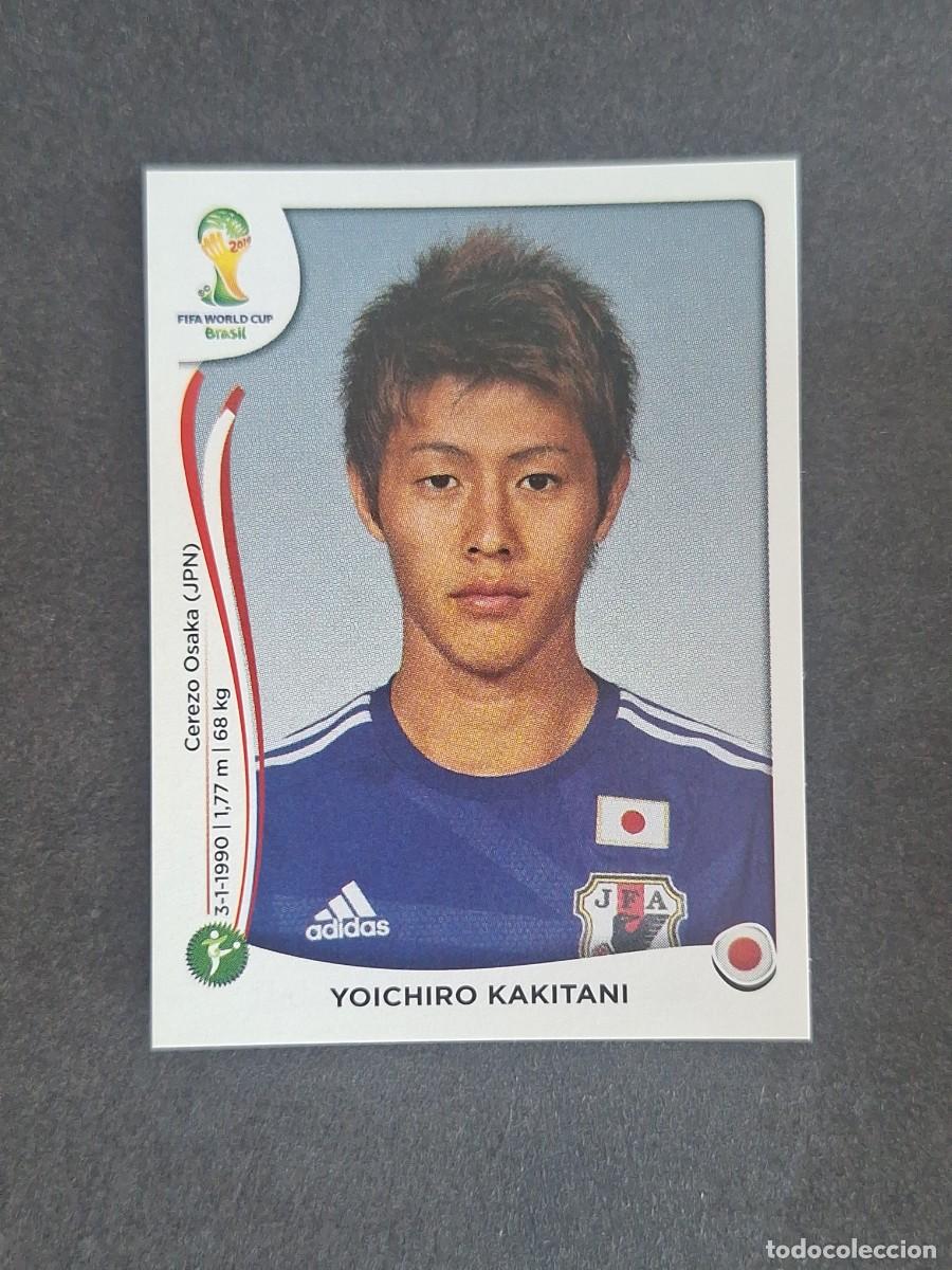 Fu&szlig;ball-Sticker: L2 YOICHIRO KAKITANI SELECCION JAPON 258 MUNDIAL BRASIL 2014 PANINI NUNCA PEGADO SIN PEGAR
