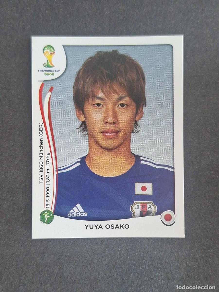 Fu&szlig;ball-Sticker: L2 YUYA OSAKO SELECCION JAPON 259 MUNDIAL BRASIL 2014 PANINI NUNCA PEGADO SIN PEGAR
