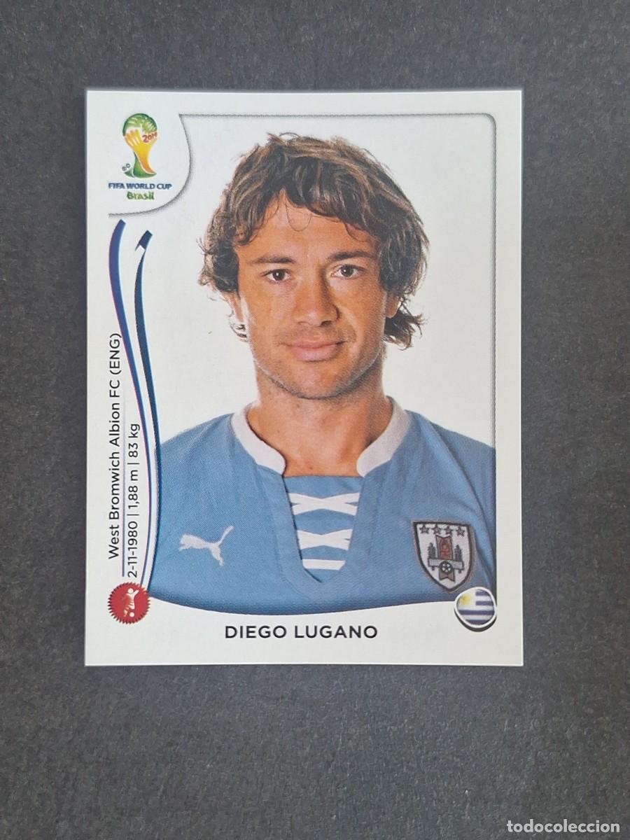 Fu&szlig;ball-Sticker: L2 DIEGO LUGANO SELECCION URUGUAY 263 MUNDIAL BRASIL 2014 PANINI NUNCA PEGADO SIN PEGAR