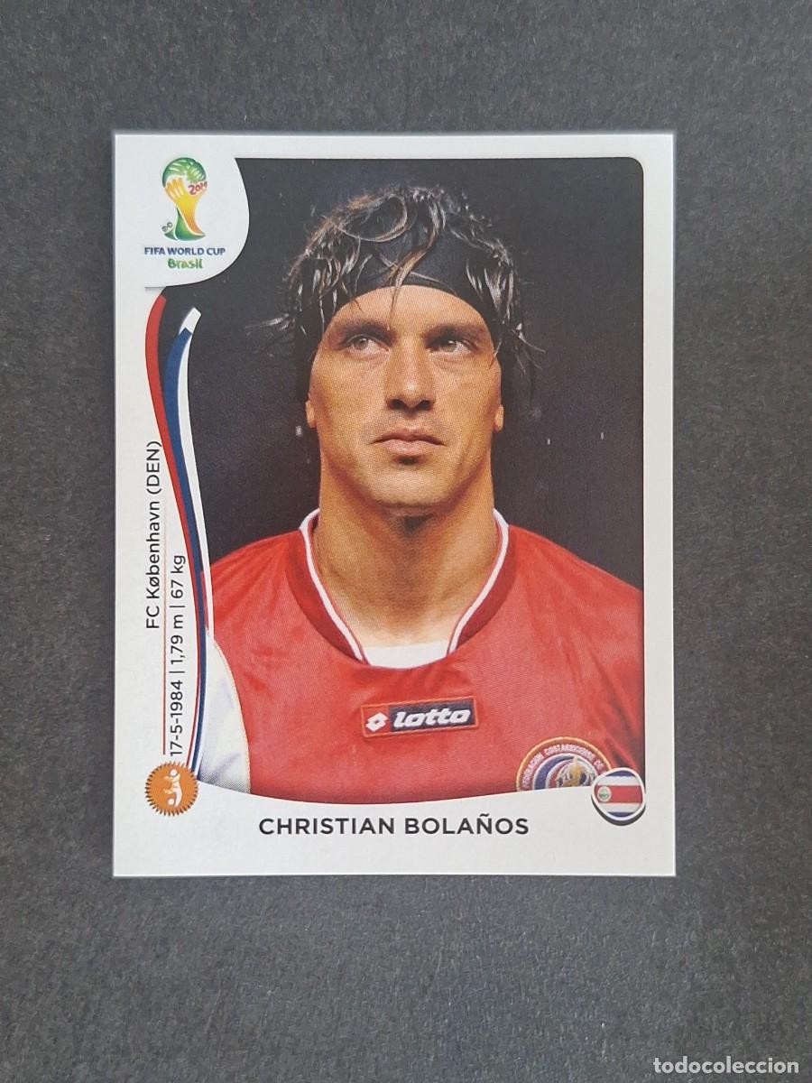 Fu&szlig;ball-Sticker: L2 CHRISTIAN BOLA&Ntilde;OS SELECCION COSTA RICA 289 MUNDIAL BRASIL 2014 PANINI NUNCA PEGADO SIN PEGAR