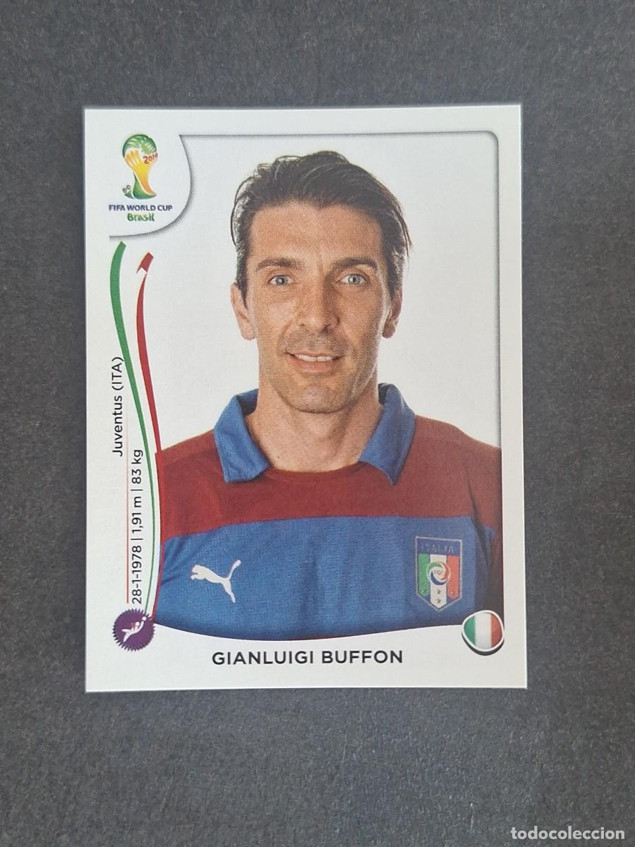 Fu&szlig;ball-Sticker: L2 GIANLUIGI BUFFON SELECCION ITALIA 319 MUNDIAL BRASIL 2014 PANINI NUNCA PEGADO SIN PEGAR