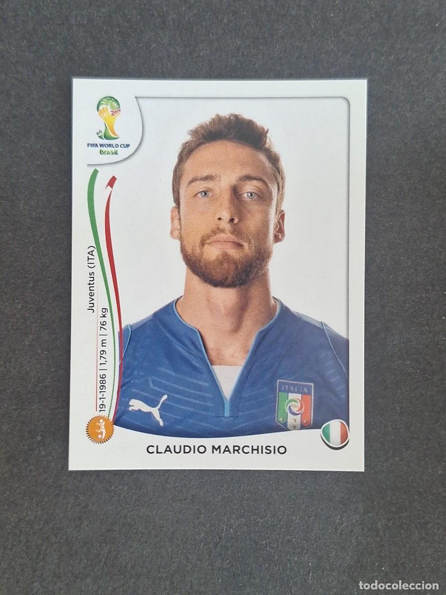 Fu&szlig;ball-Sticker: L2 CLAUDIO MARCHISIO SELECCION ITALIA 329 MUNDIAL BRASIL 2014 PANINI NUNCA PEGADO SIN PEGAR