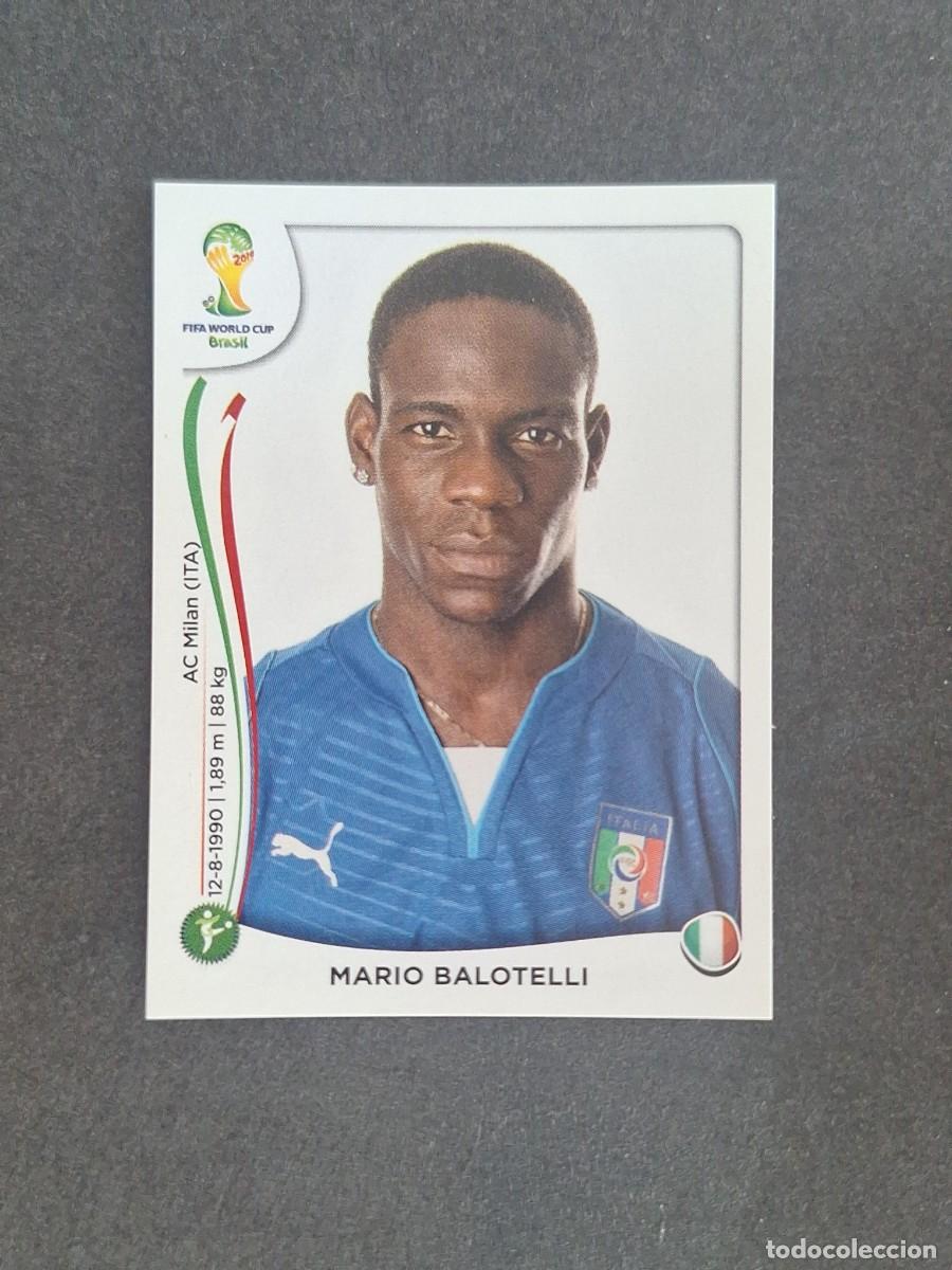 Cromos de f&uacute;tbol: L2 MARIO BALOTELLI SELECCION ITALIA 335 MUNDIAL BRASIL 2014 PANINI NUNCA PEGADO SIN PEGAR