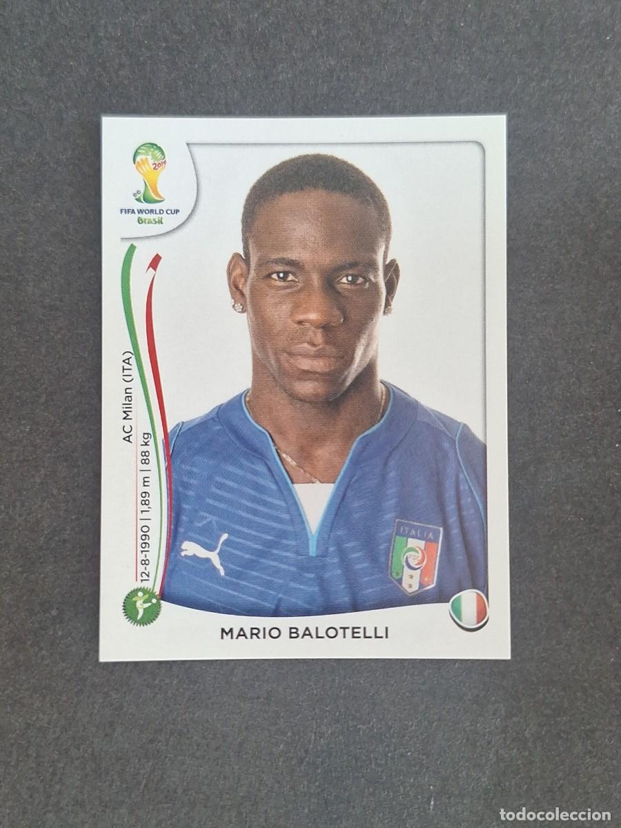 Cromos de f&uacute;tbol: L2 MARIO BALOTELLI SELECCION ITALIA 335 MUNDIAL BRASIL 2014 PANINI NUNCA PEGADO SIN PEGAR