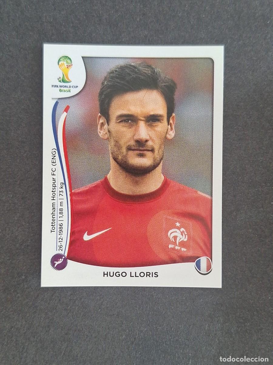 Cromos de f&uacute;tbol: L2 HUGO LLORIS SELECCION FRANCIA 376 MUNDIAL BRASIL 2014 PANINI NUNCA PEGADO SIN PEGAR