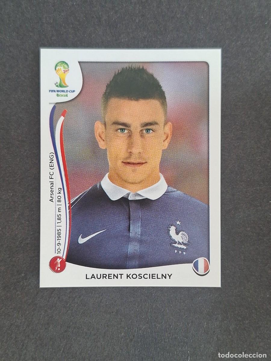 Figurine di Calcio: L2 LAURENT KOSCIELNY SELECCION FRANCIA 380 MUNDIAL BRASIL 2014 PANINI NUNCA PEGADO SIN PEGAR
