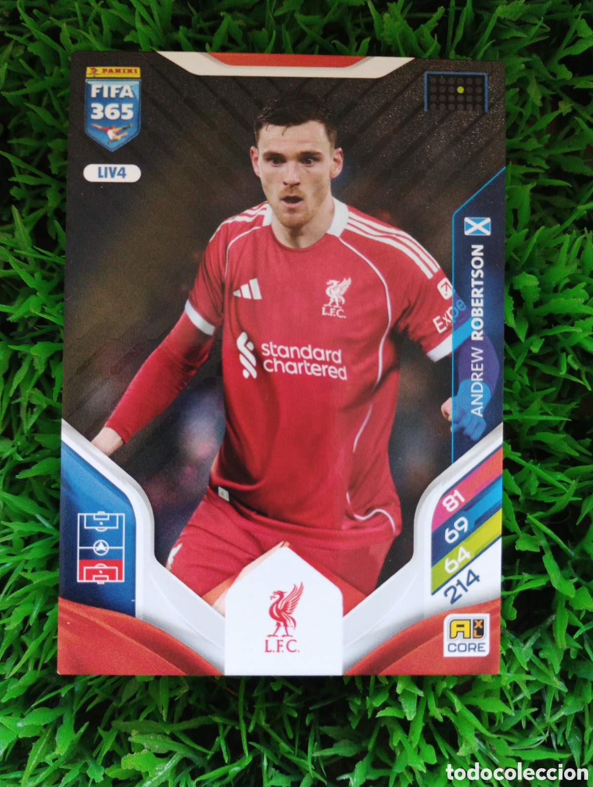 Figurine di Calcio: Robertson Liverpool Adrenalyn 2026 Fifa 365 # LIV 4