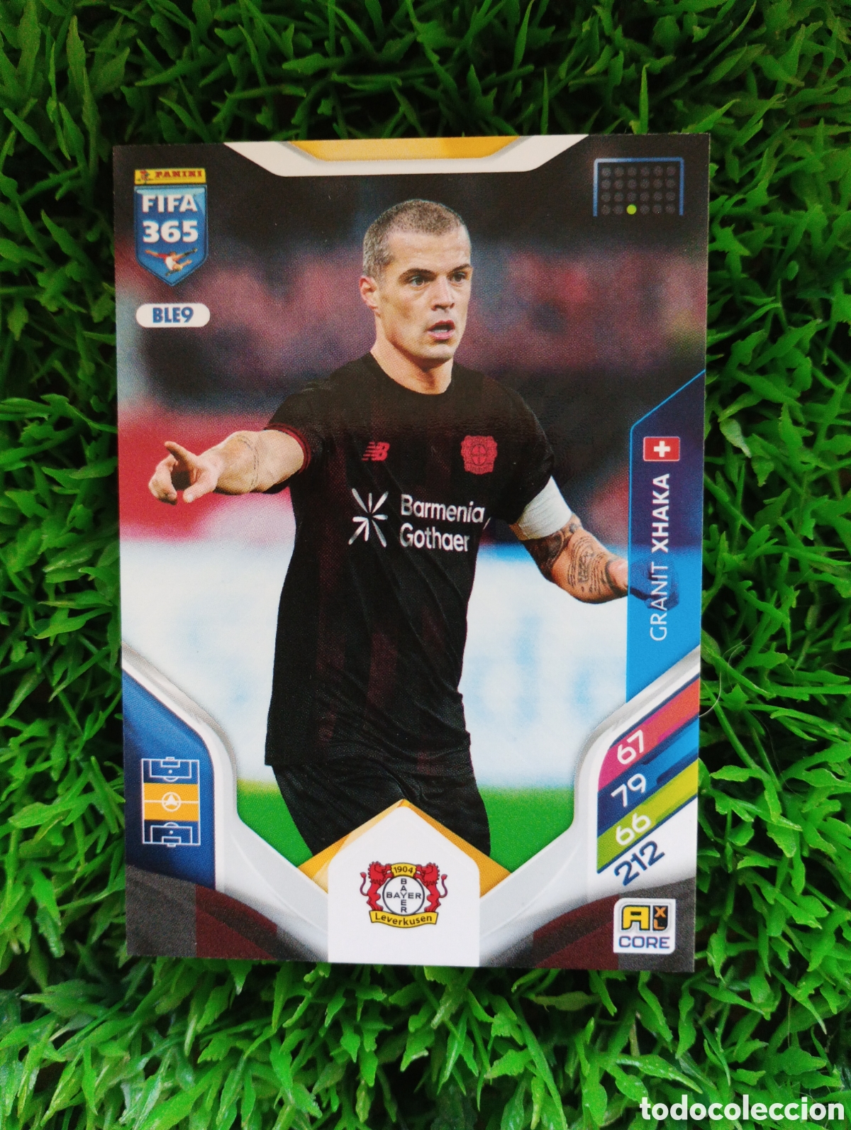 Fu&szlig;ball-Sticker: Xhaka Bayer Leverkusen Adrenalyn 2026 Fifa 365 # BLE 9