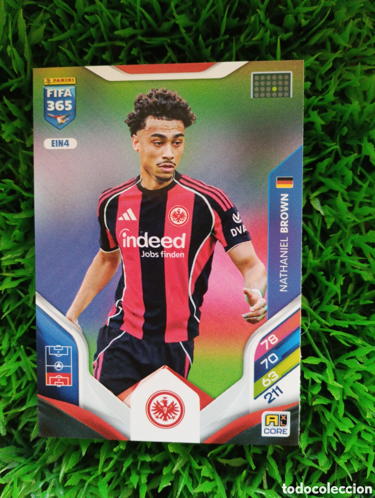 Cartes &agrave; collectionner de Football: Brown Eintracht Frankfurt Adrenalyn 2026 Fifa 365 # EIN 4
