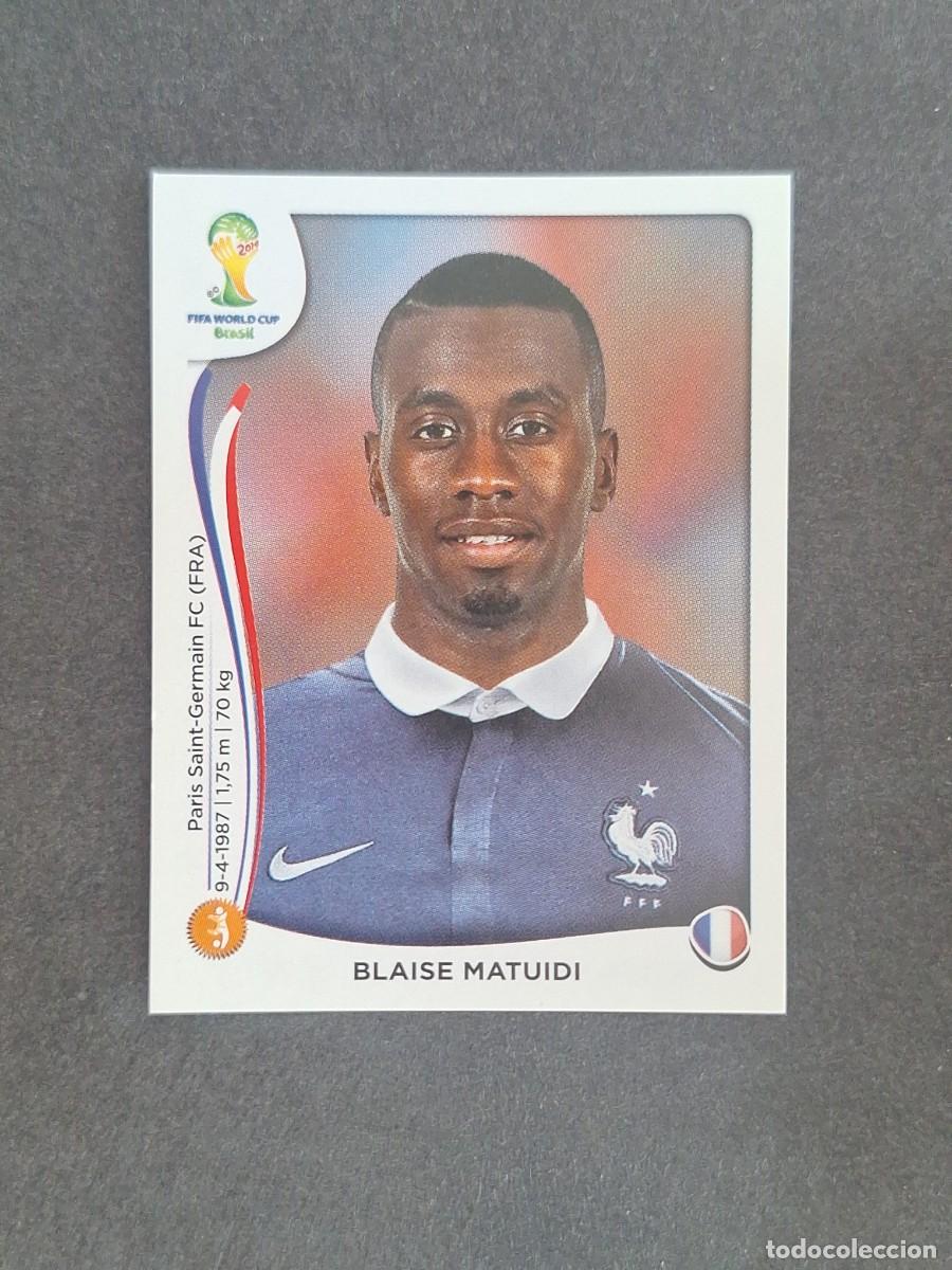 Figurine di Calcio: L2 BLAISE MATUIDI SELECCION FRANCIA 385 MUNDIAL BRASIL 2014 PANINI NUNCA PEGADO SIN PEGAR