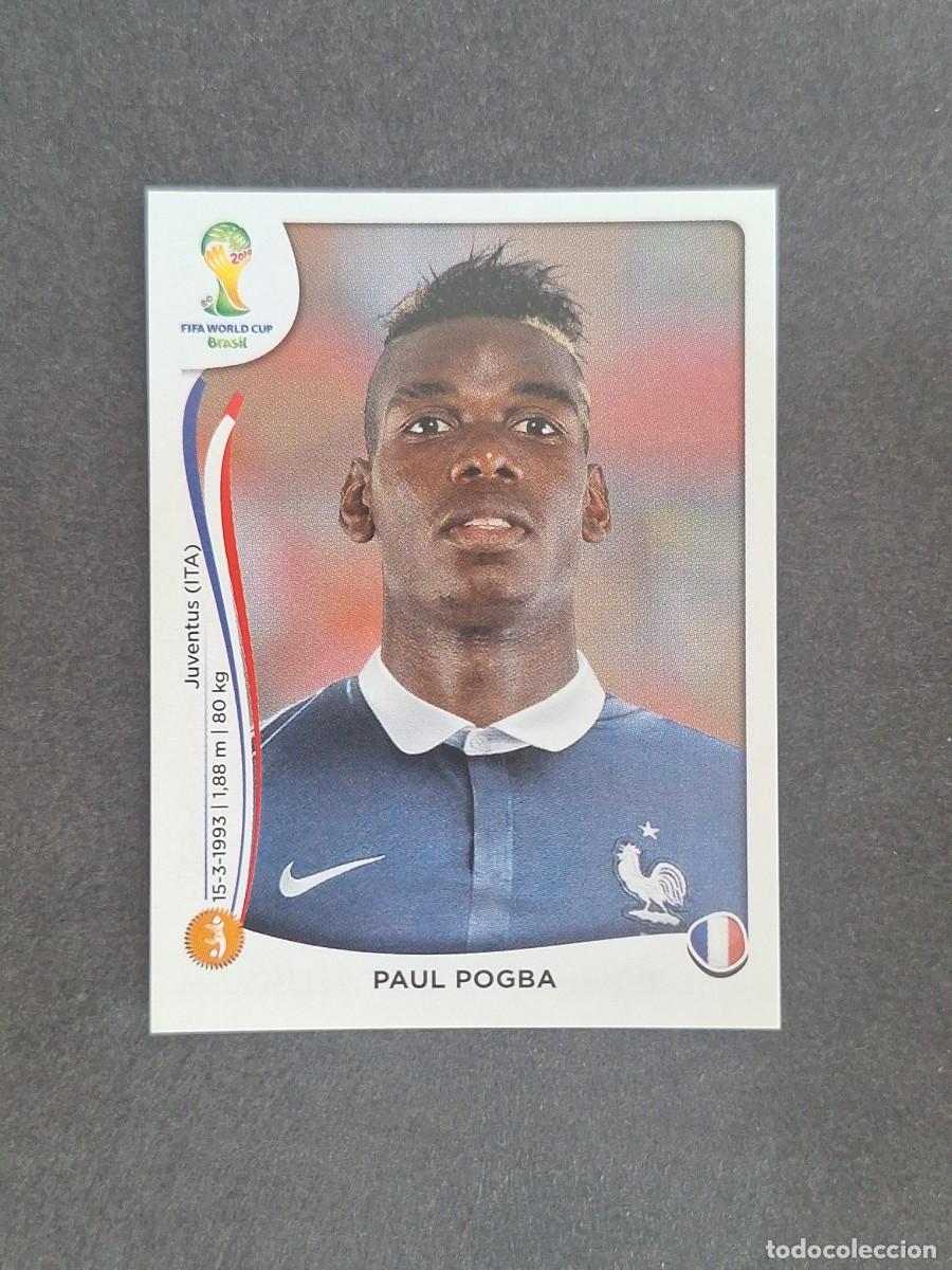 Figurine di Calcio: L2 PAUL POGBA SELECCION FRANCIA 386 MUNDIAL BRASIL 2014 PANINI NUNCA PEGADO SIN PEGAR
