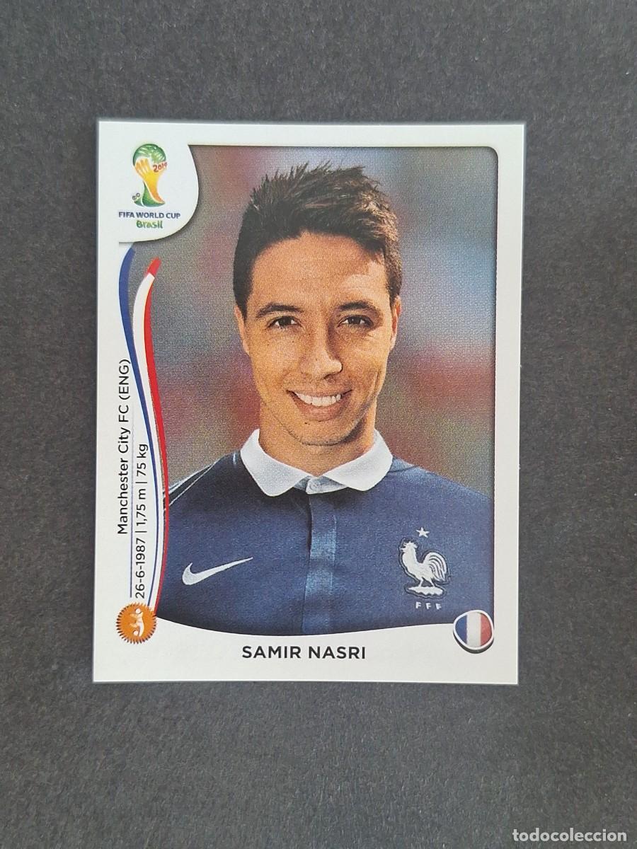 Figurine di Calcio: L2 SAMIR NASRI SELECCION FRANCIA 388 MUNDIAL BRASIL 2014 PANINI NUNCA PEGADO SIN PEGAR