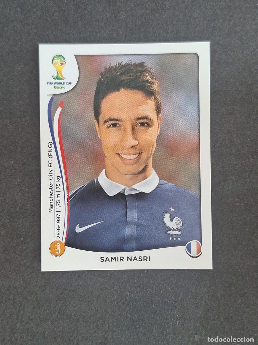 Figurine di Calcio: L2 SAMIR NASRI SELECCION FRANCIA 388 MUNDIAL BRASIL 2014 PANINI NUNCA PEGADO SIN PEGAR