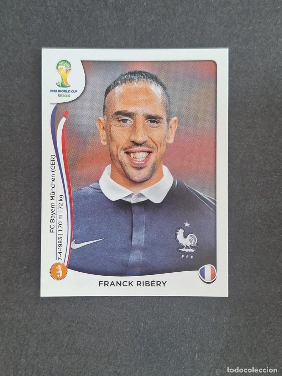 Figurine di Calcio: L2 FRANCK RIBERY SELECCION FRANCIA 389 MUNDIAL BRASIL 2014 PANINI NUNCA PEGADO SIN PEGAR