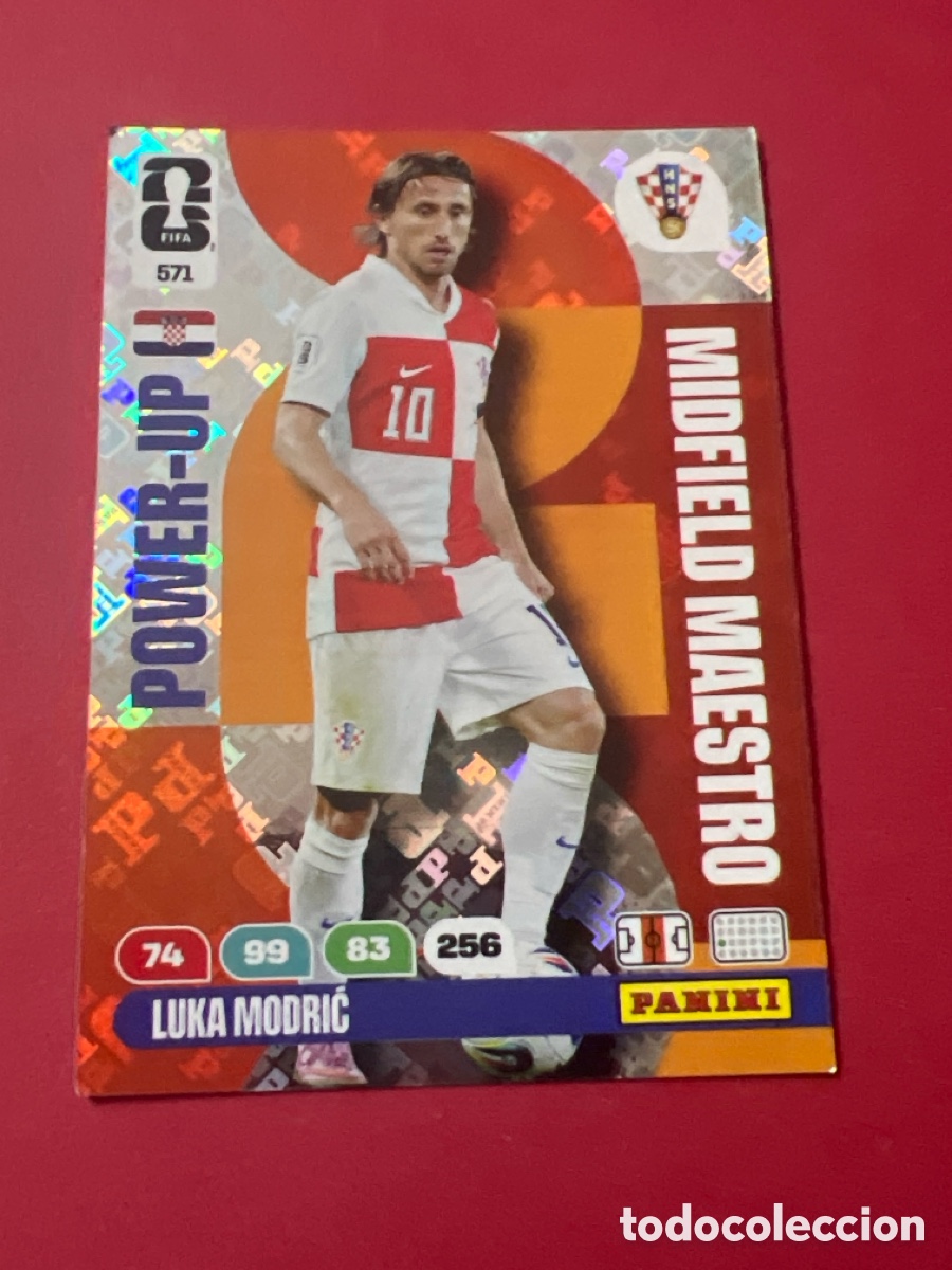 Figurine di Calcio: C5749. 571 LUKA MODRIC ADRENALYN WORLD CUP 2026 MUNDIAL
