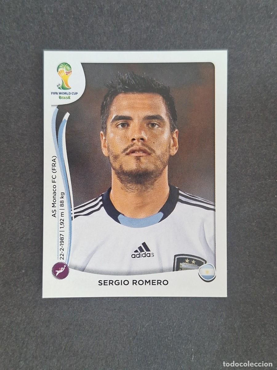 Figurine di Calcio: L2 SERGIO ROMERO SELECCION HONDURAS 414 MUNDIAL BRASIL 2014 PANINI NUNCA PEGADO SIN PEGAR