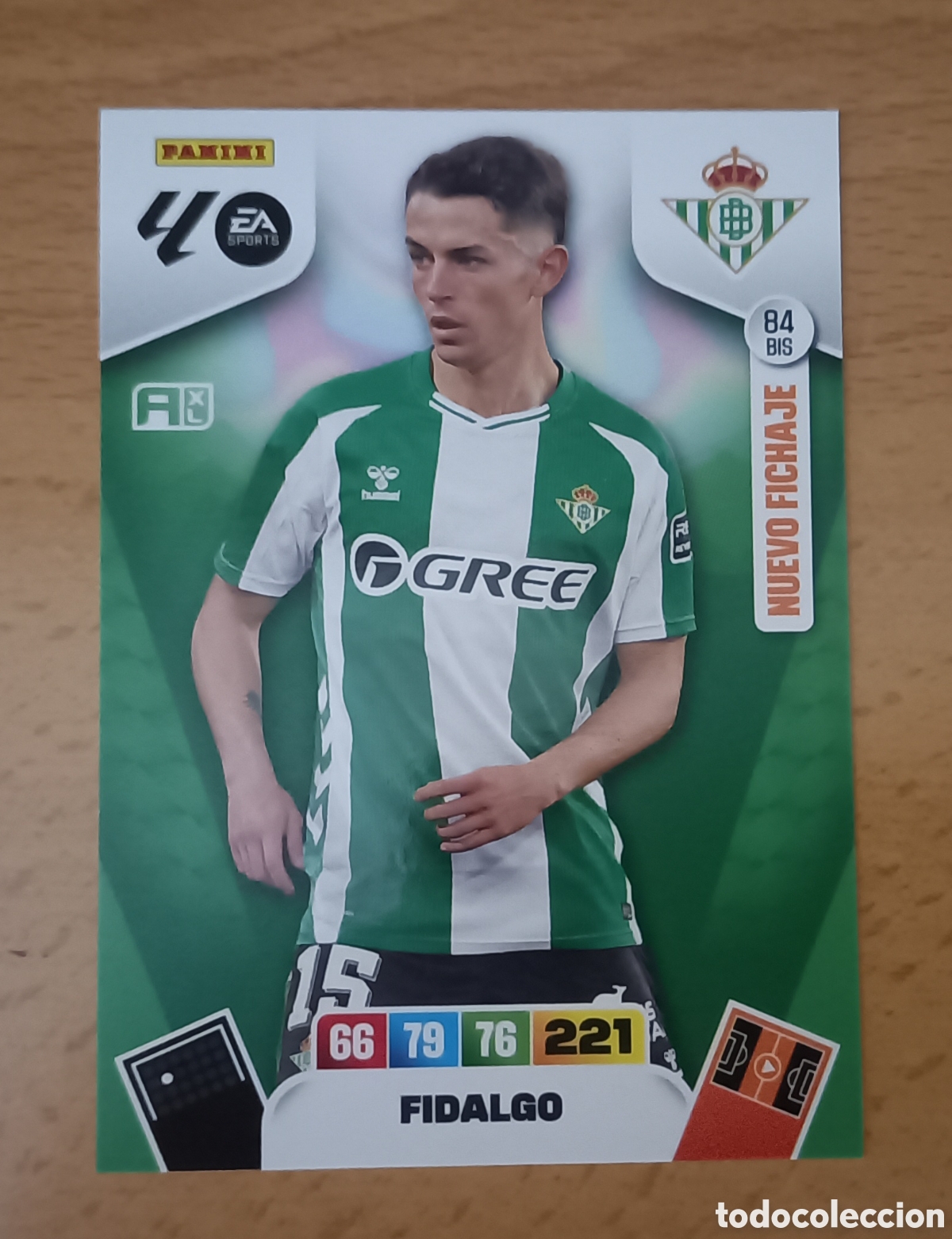 Football Stickers: Fidalgo Betis 84 Bis Adrenalyn 25/26