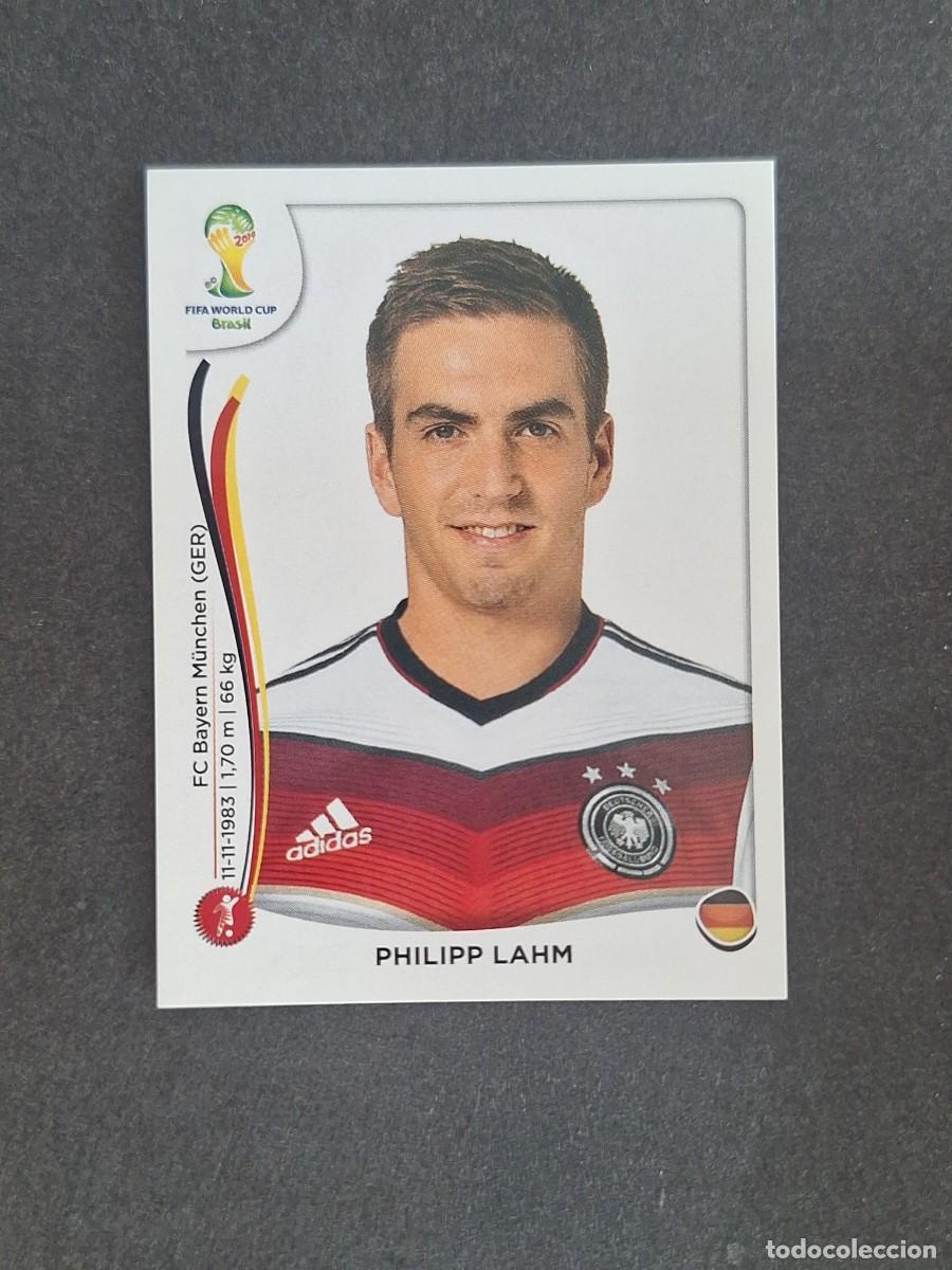 Cromos de f&uacute;tbol: L2 PHILIPP LAHM SELECCION ALEMANIA 491 MUNDIAL BRASIL 2014 PANINI NUNCA PEGADO SIN PEGAR