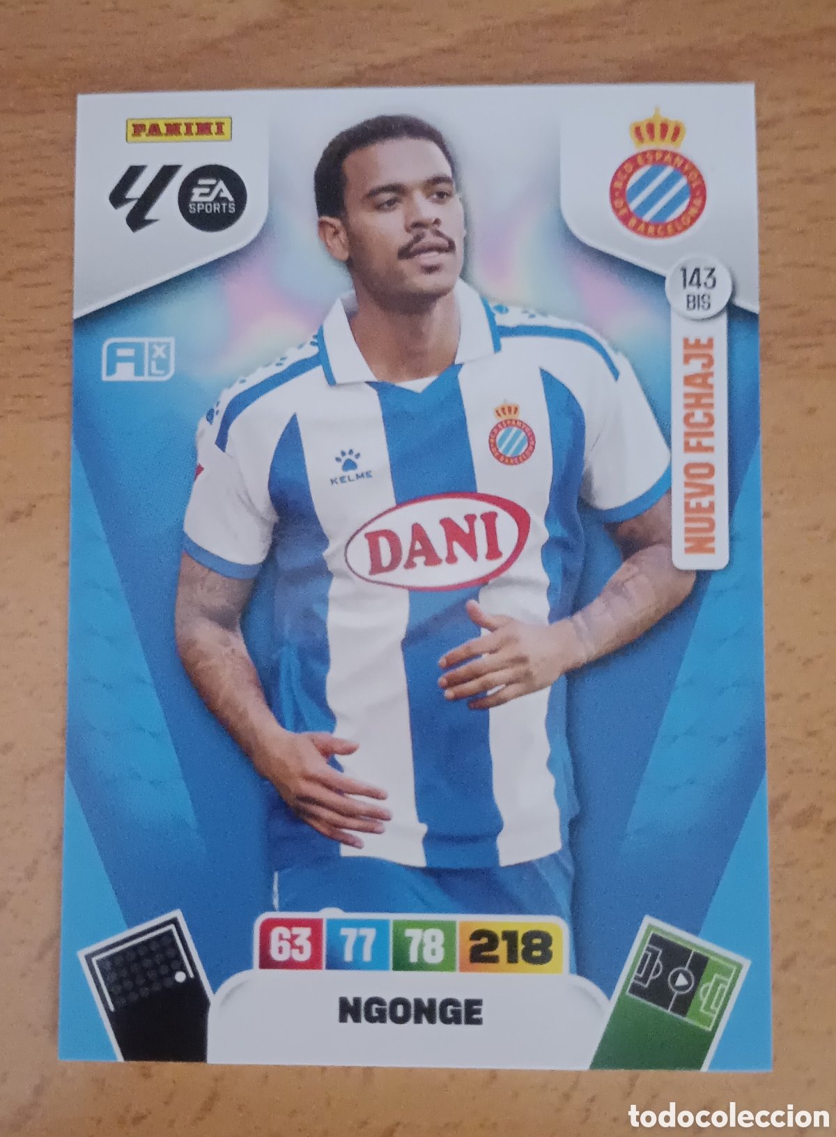 Cromos de f&uacute;tbol: Ngonge Espanyol 143 Bis Adrenalyn 25/26