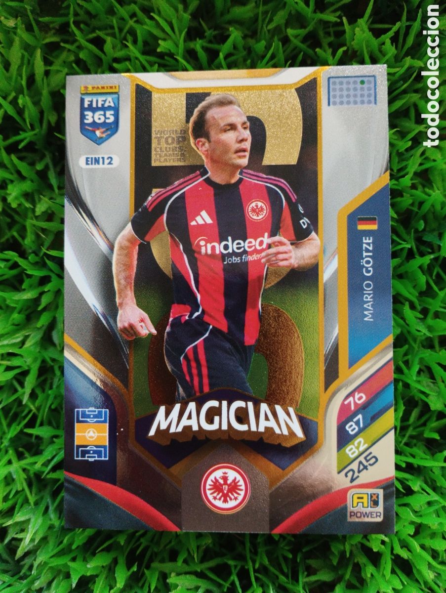 Cromos de f&uacute;tbol: Gotze Eintracht Frankfurt MAGICIAN Adrenalyn 2026 Fifa 365 # EIN 12