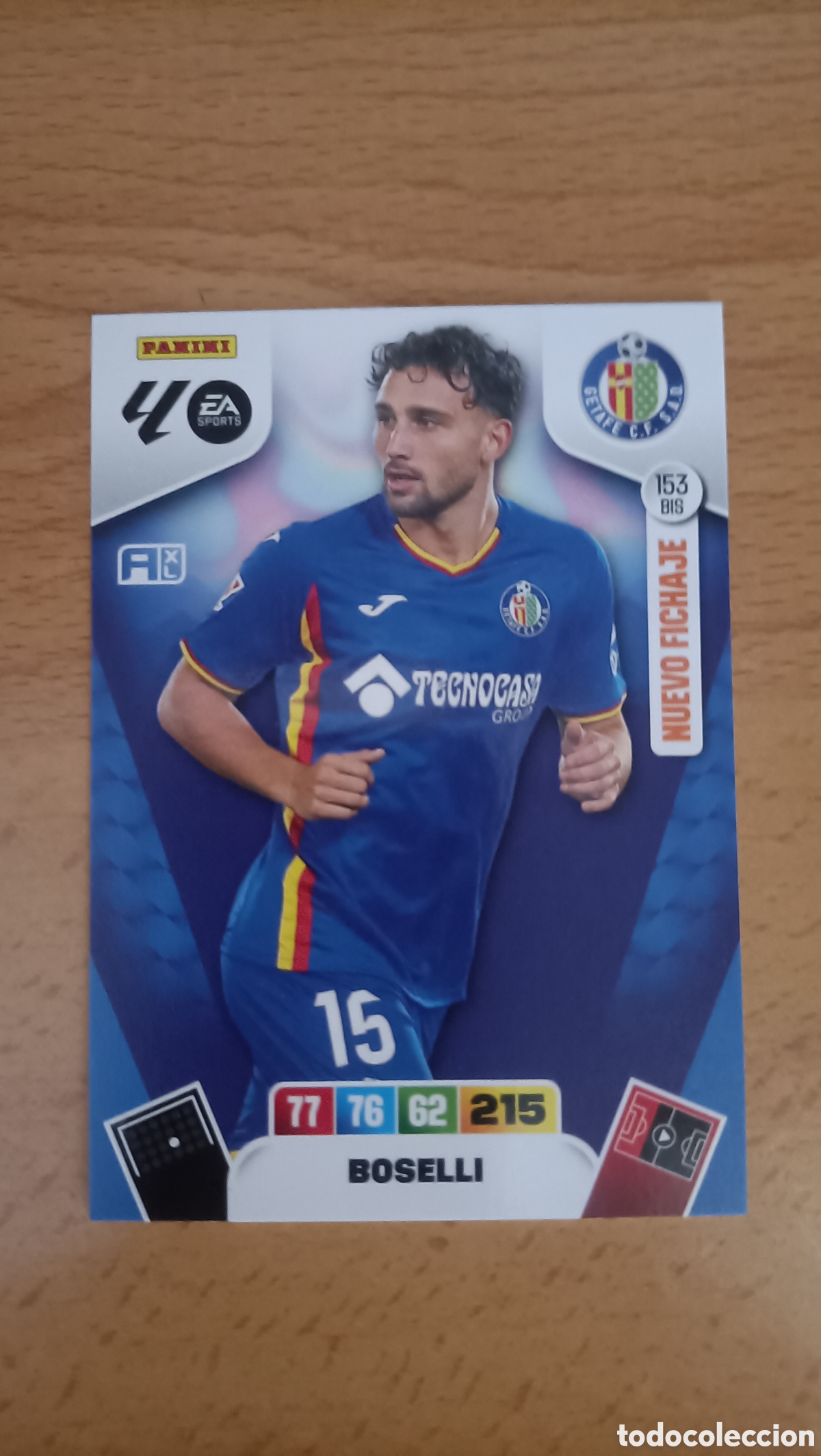 Cromos de f&uacute;tbol: Boselli Getafe 153 Bis Adrenalyn 25/26