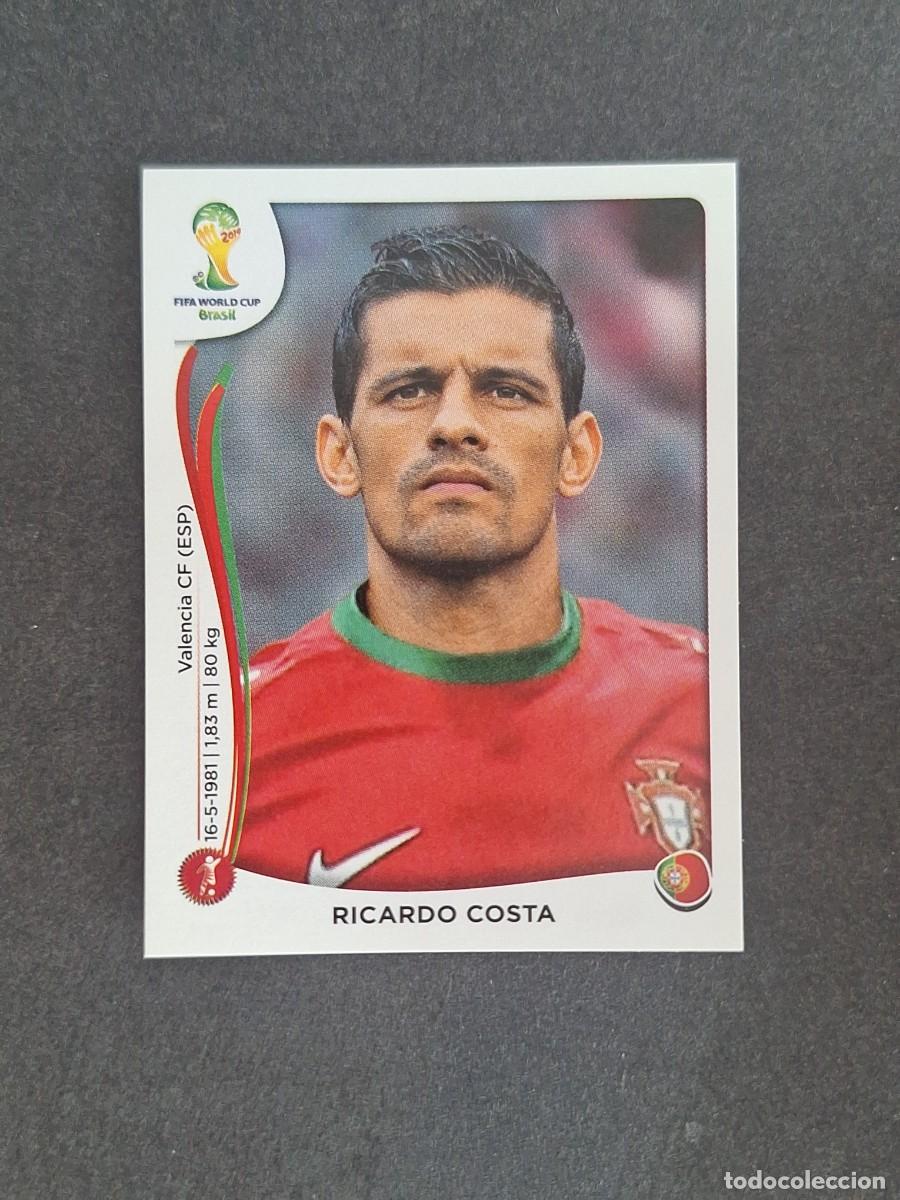 Cromos de f&uacute;tbol: L2 RICARDO COSTA SELECCION PORTUGAL 514 MUNDIAL BRASIL 2014 PANINI NUNCA PEGADO SIN PEGAR