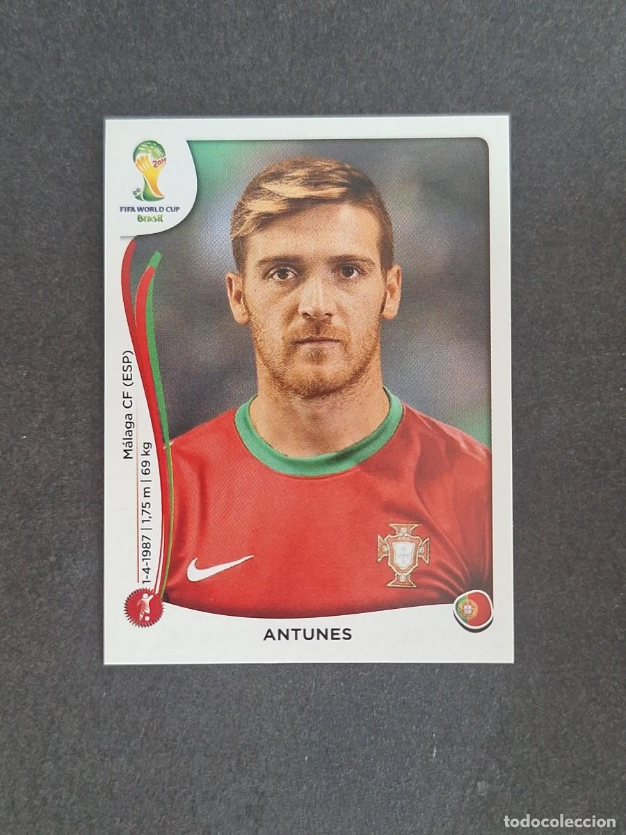 Cromos de f&uacute;tbol: L2 ANTUNES SELECCION PORTUGAL 515 MUNDIAL BRASIL 2014 PANINI NUNCA PEGADO SIN PEGAR