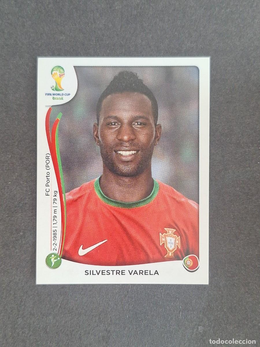 Figurine di Calcio: L2 SILVESTRE VARELA SELECCION PORTUGAL 522 MUNDIAL BRASIL 2014 PANINI NUNCA PEGADO SIN PEGAR