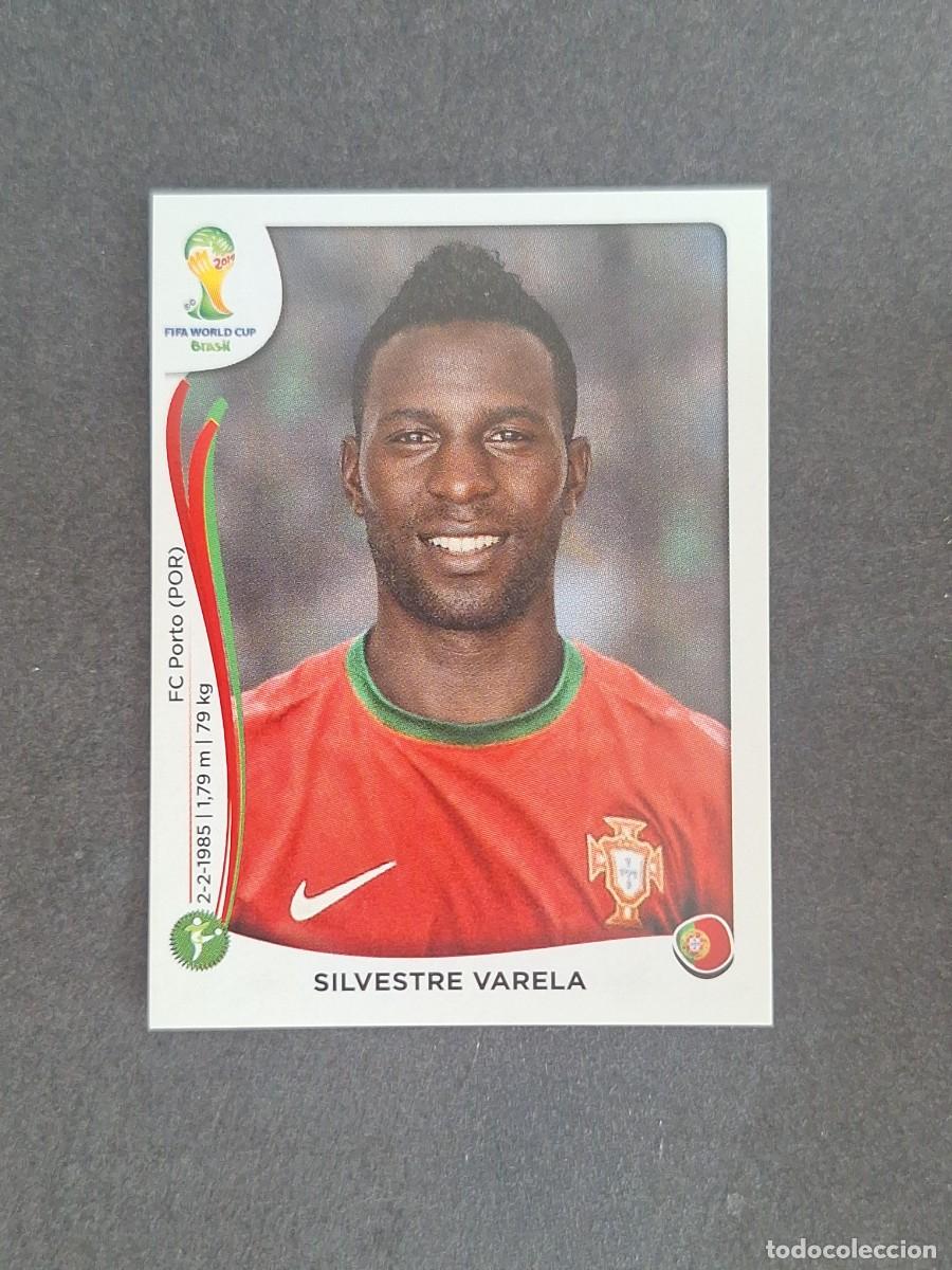 Figurine di Calcio: L2 SILVESTRE VARELA SELECCION PORTUGAL 522 MUNDIAL BRASIL 2014 PANINI NUNCA PEGADO SIN PEGAR