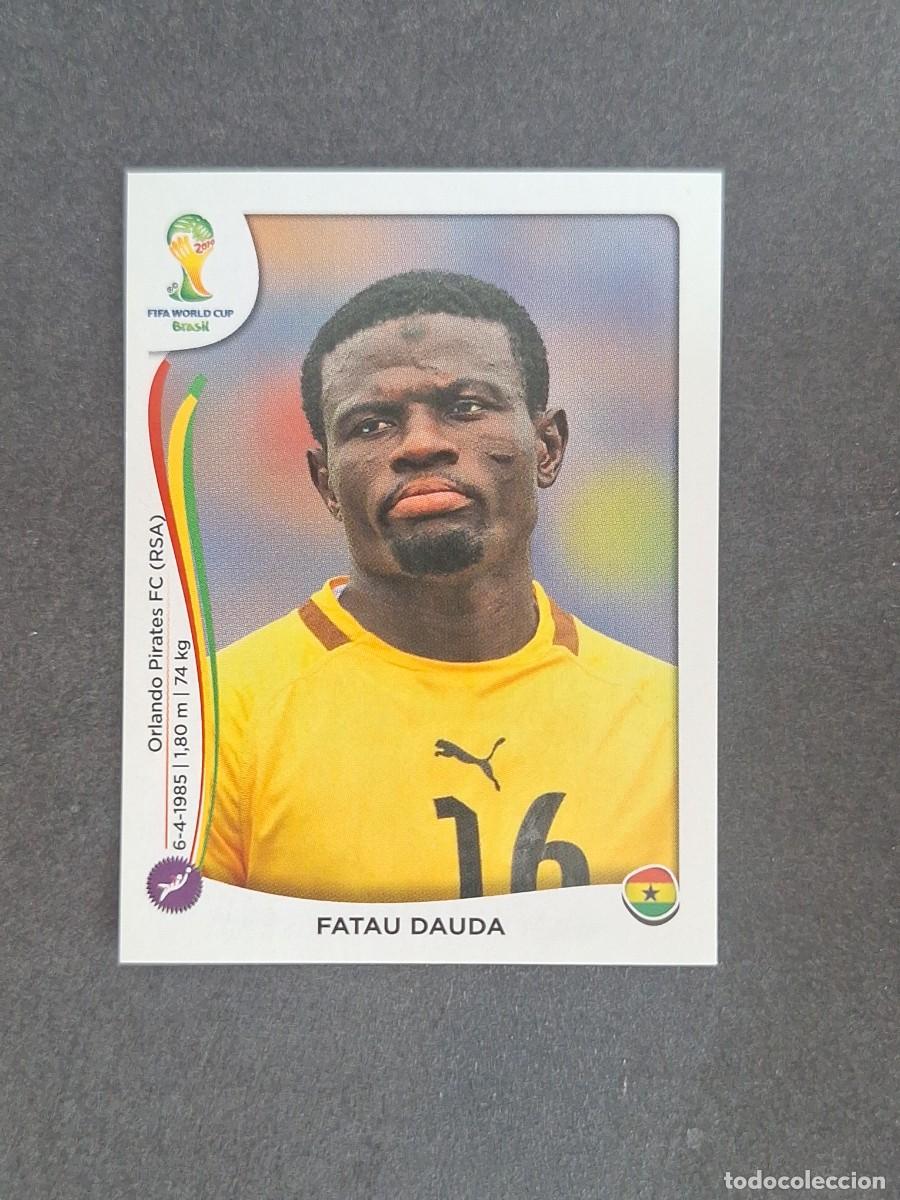 Figurine di Calcio: L2 FATAU DAUDA SELECCION GHANA 528 MUNDIAL BRASIL 2014 PANINI NUNCA PEGADO SIN PEGAR