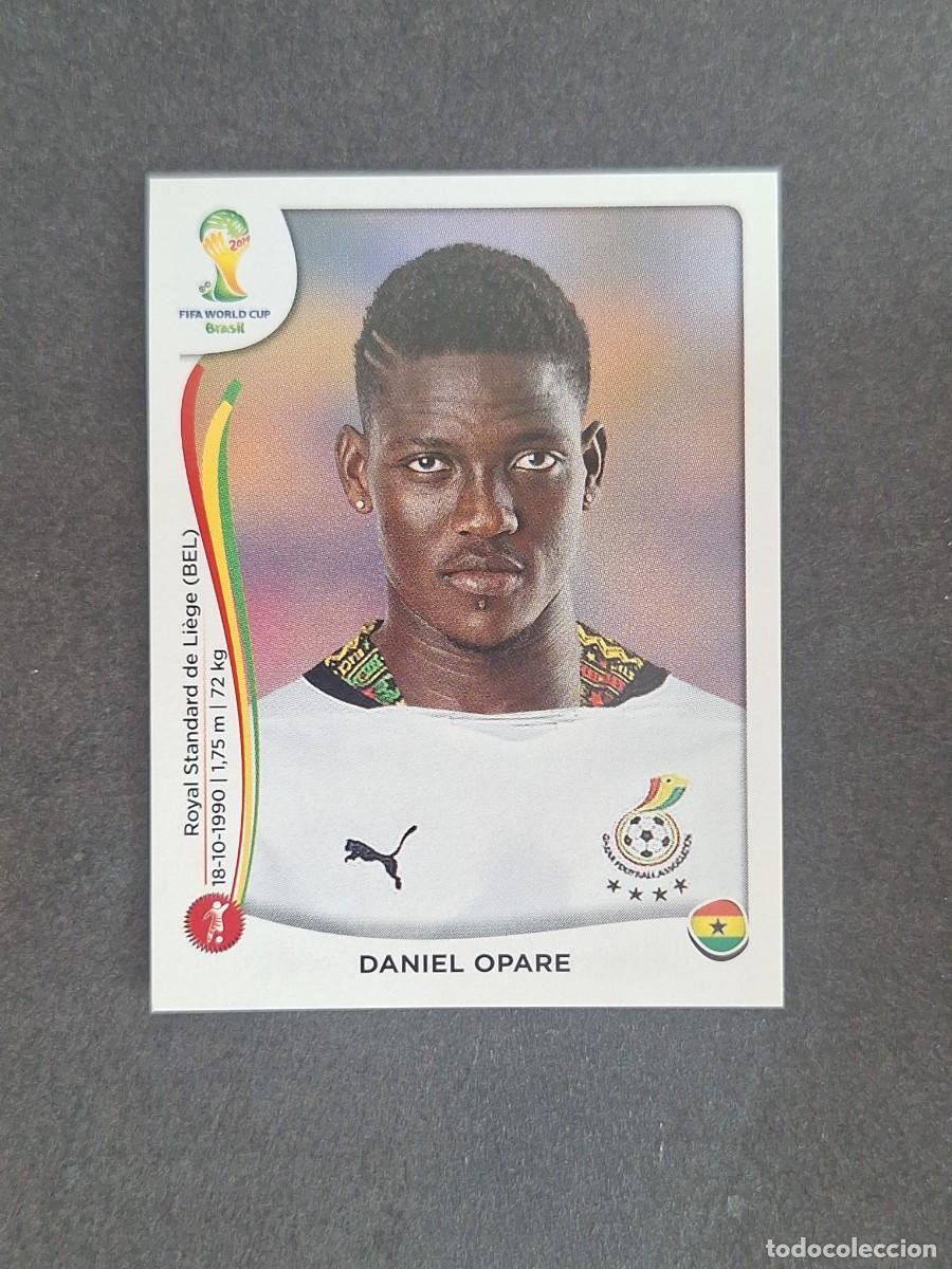 Figurine di Calcio: L2 DANIEL OPARE SELECCION GHANA 531 MUNDIAL BRASIL 2014 PANINI NUNCA PEGADO SIN PEGAR