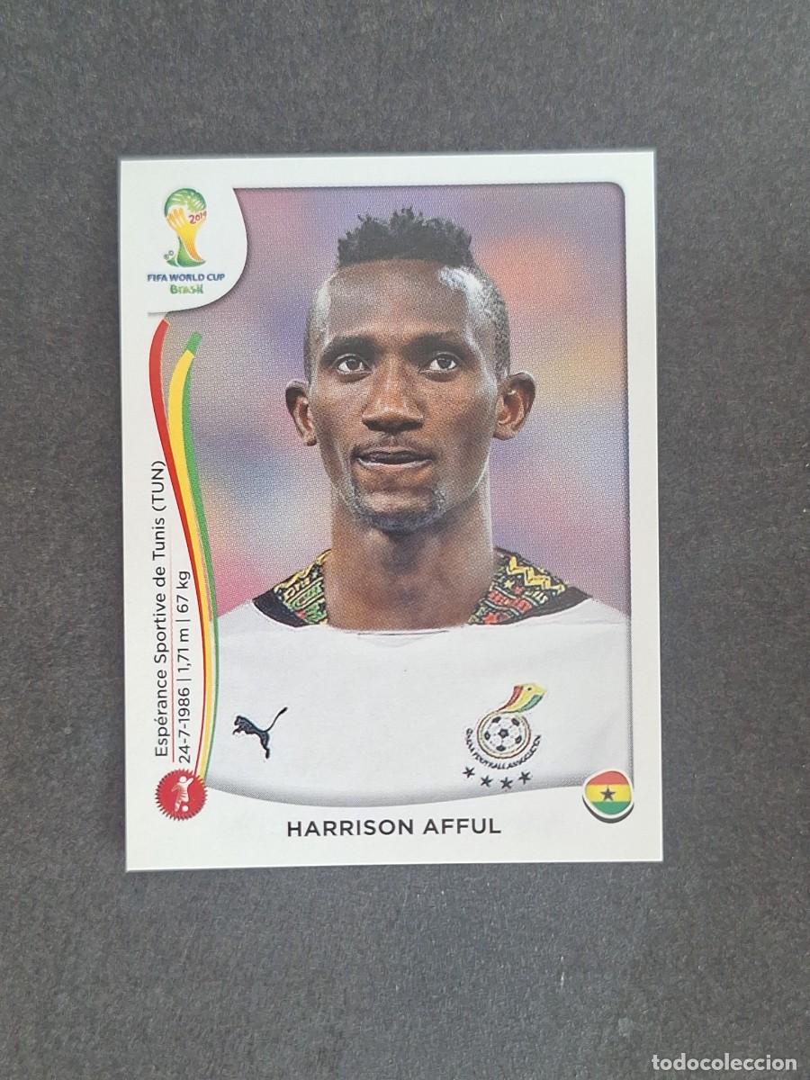 Figurine di Calcio: L2 HARRISON AFFUL SELECCION GHANA 532 MUNDIAL BRASIL 2014 PANINI NUNCA PEGADO SIN PEGAR