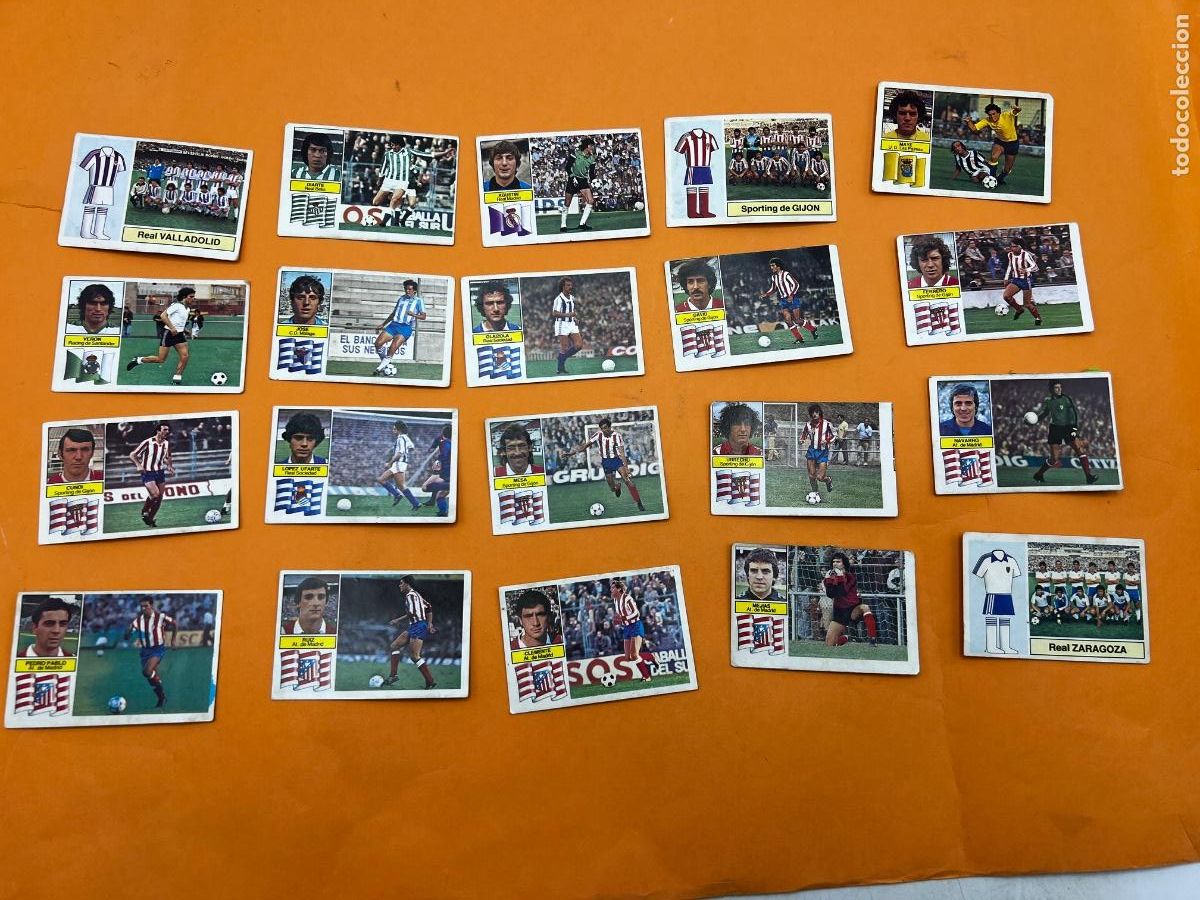 Figurine di Calcio: LIGA 82/83. LOTE DE 161 CROMOS. RECUPERADO. EDICIONES ESTE. VER FOTOS