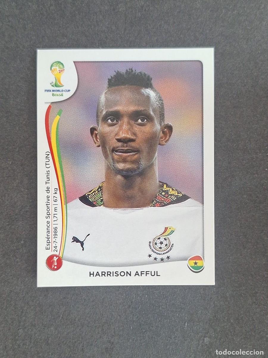 Figurine di Calcio: L2 HARRISON AFFUL SELECCION GHANA 532 MUNDIAL BRASIL 2014 PANINI NUNCA PEGADO SIN PEGAR