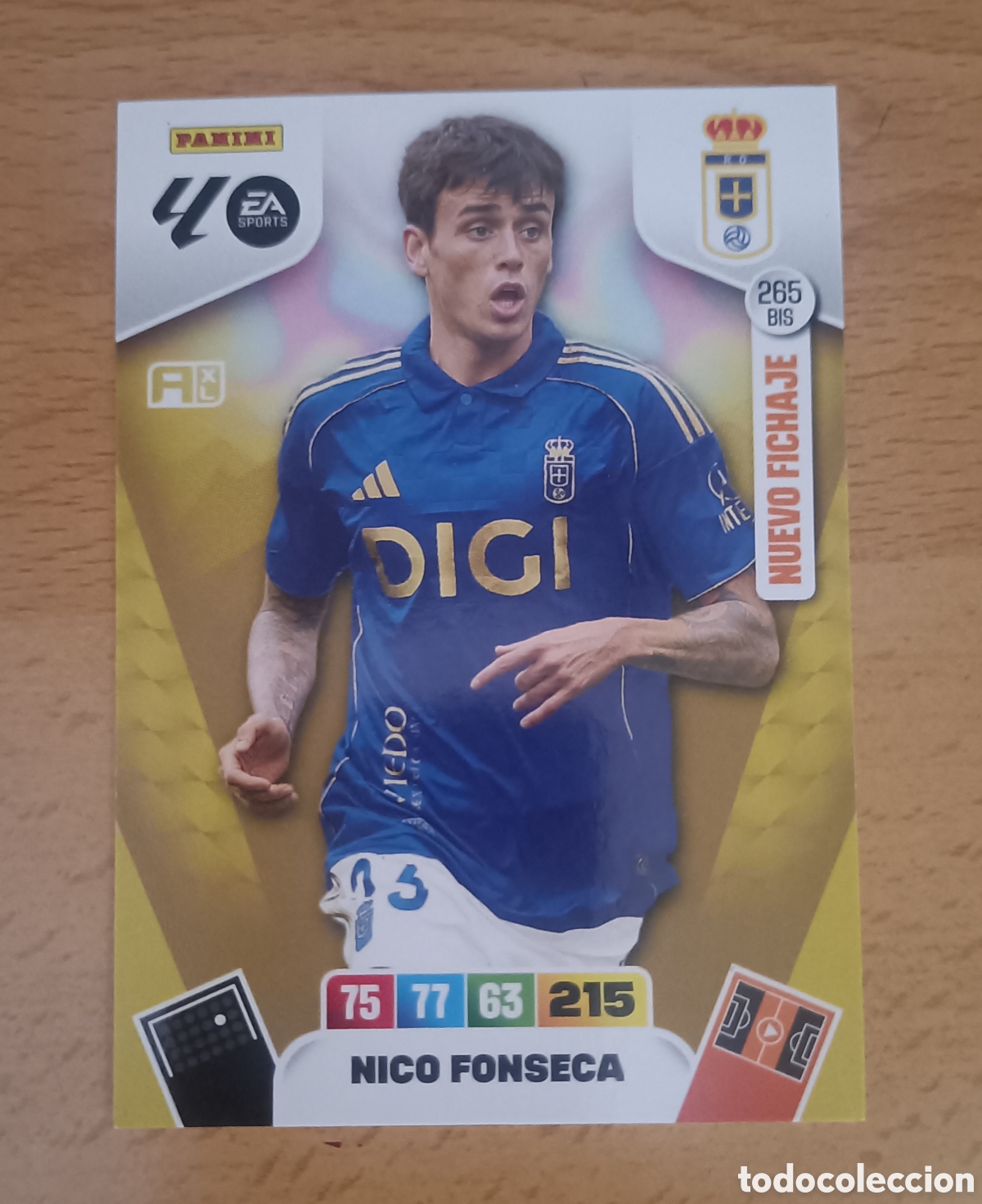 Cartes &agrave; collectionner de Football: Nico Fonseca Oviedo 265 Bis Adrenalyn 25/26