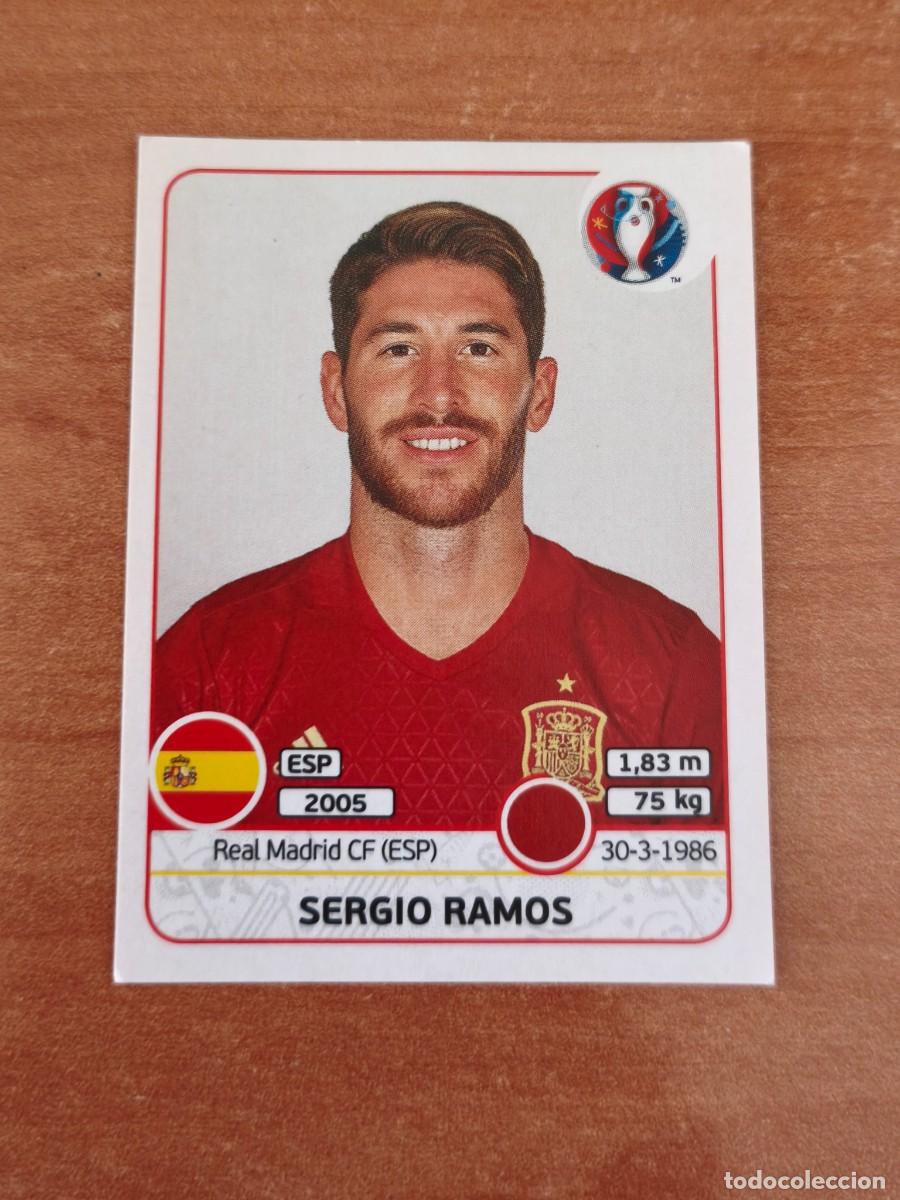 Figurine di Calcio: euro 2016 francia sergio ramos