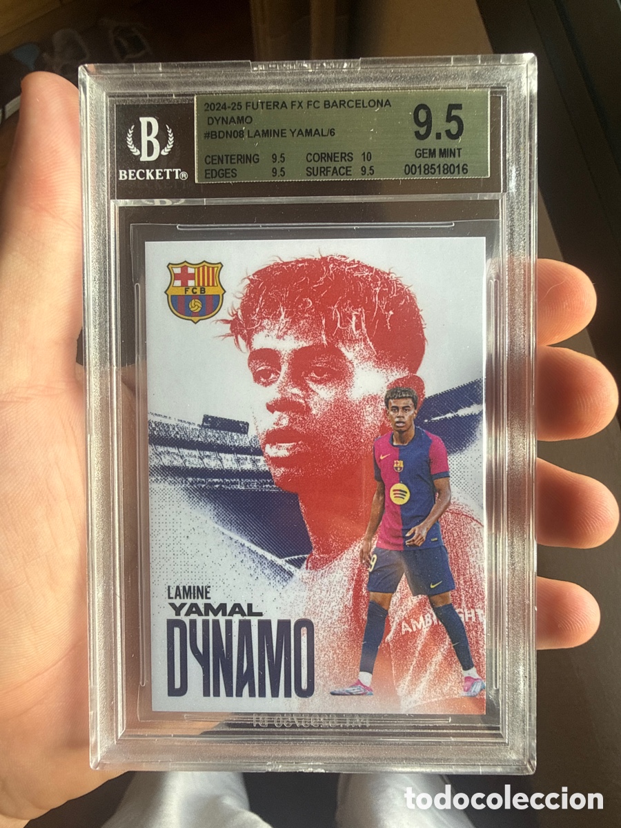 Cromos de Futebol: Lamine Yamal 4/6 Futera - Beckett 9.5