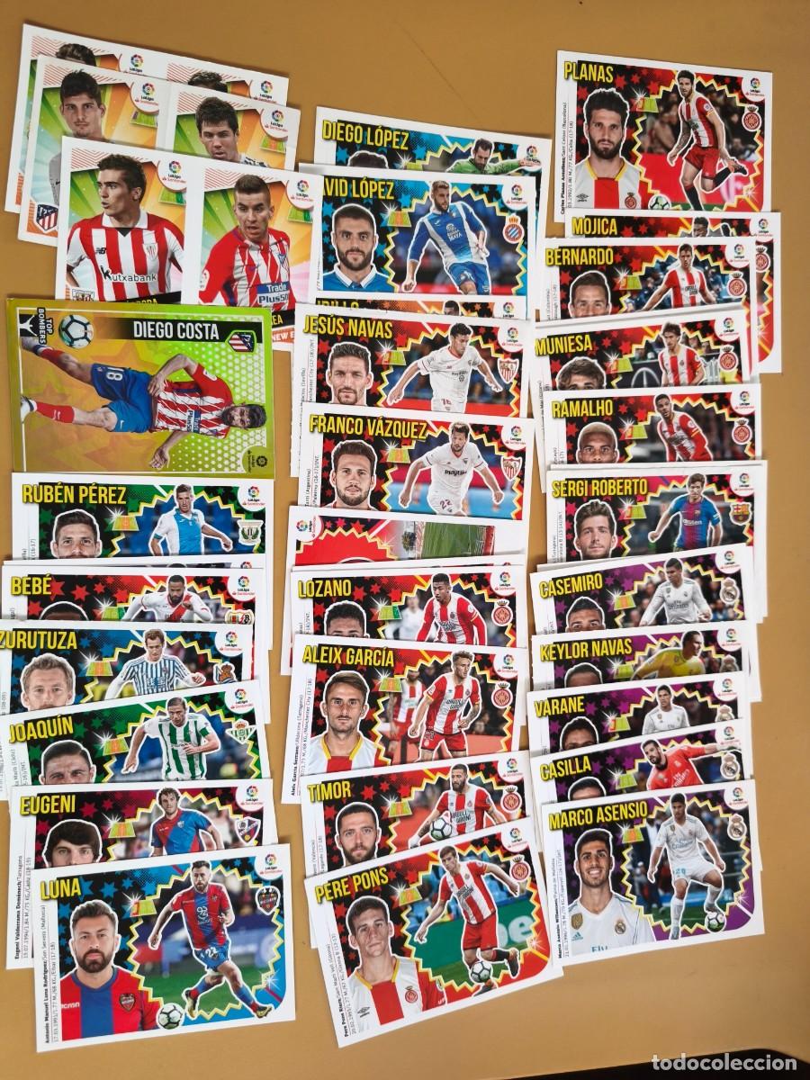 Fu&szlig;ball-Sticker: liga 2018 19, contiene 37 cromos