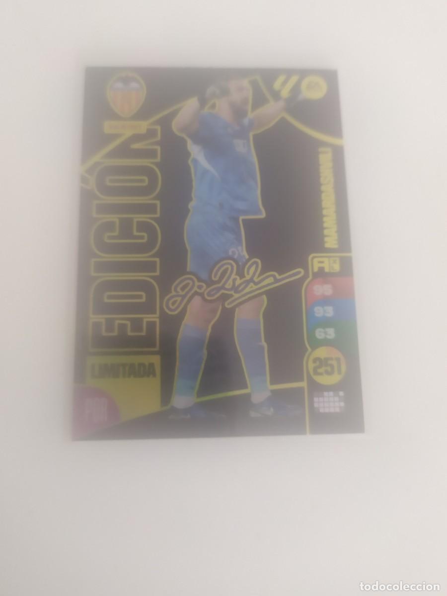 Fu&szlig;ball-Sticker: MAMARDASHVILI FIRMADA EDICI&Oacute;N LIMITADA ADRENALYN 2024-25 24-25
