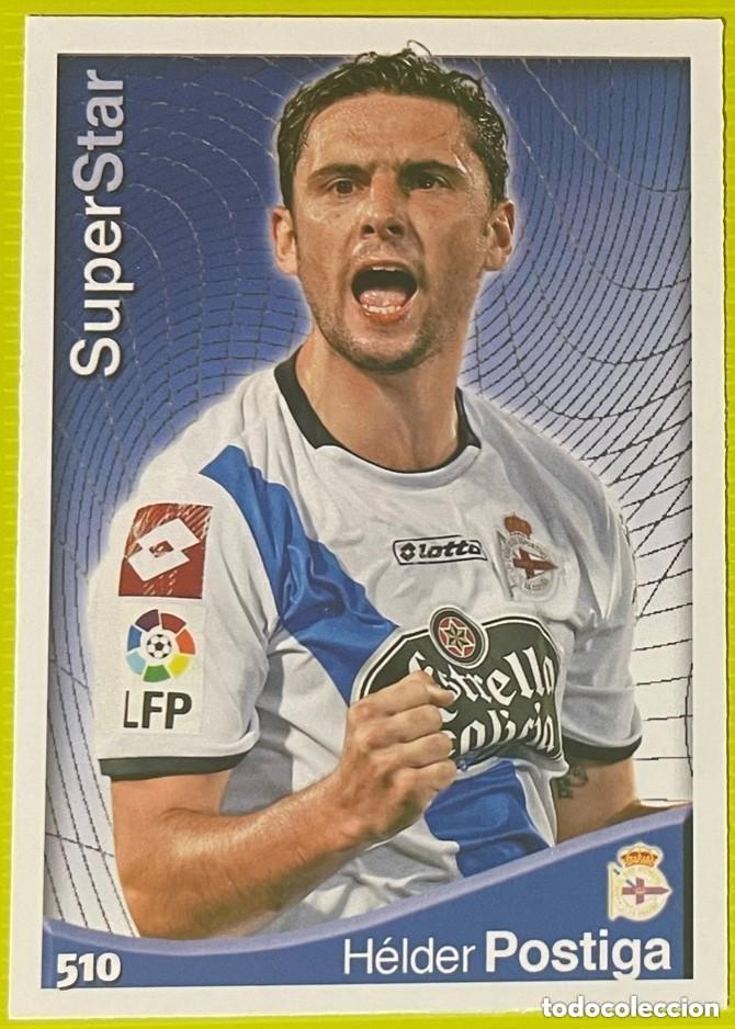 Cartes &agrave; collectionner de Football: 510 HELDER POSTIGA SUPERSTAR DEPORTIVO DE LA CORU&Ntilde;A FICHAS ALBUM MUNDICROMO 2014 2015 14 15