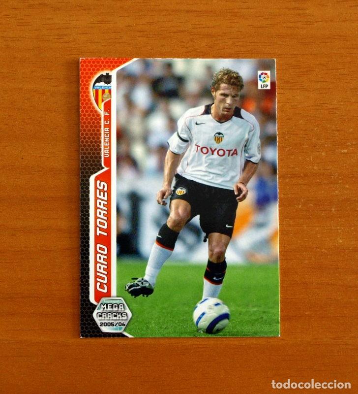 Cartes &agrave; collectionner de Football: Valencia -N&ordm; 310 Curro Torres -Megacracks Las Fichas Liga 2005-2006-05-06 Mega Cracks Panini