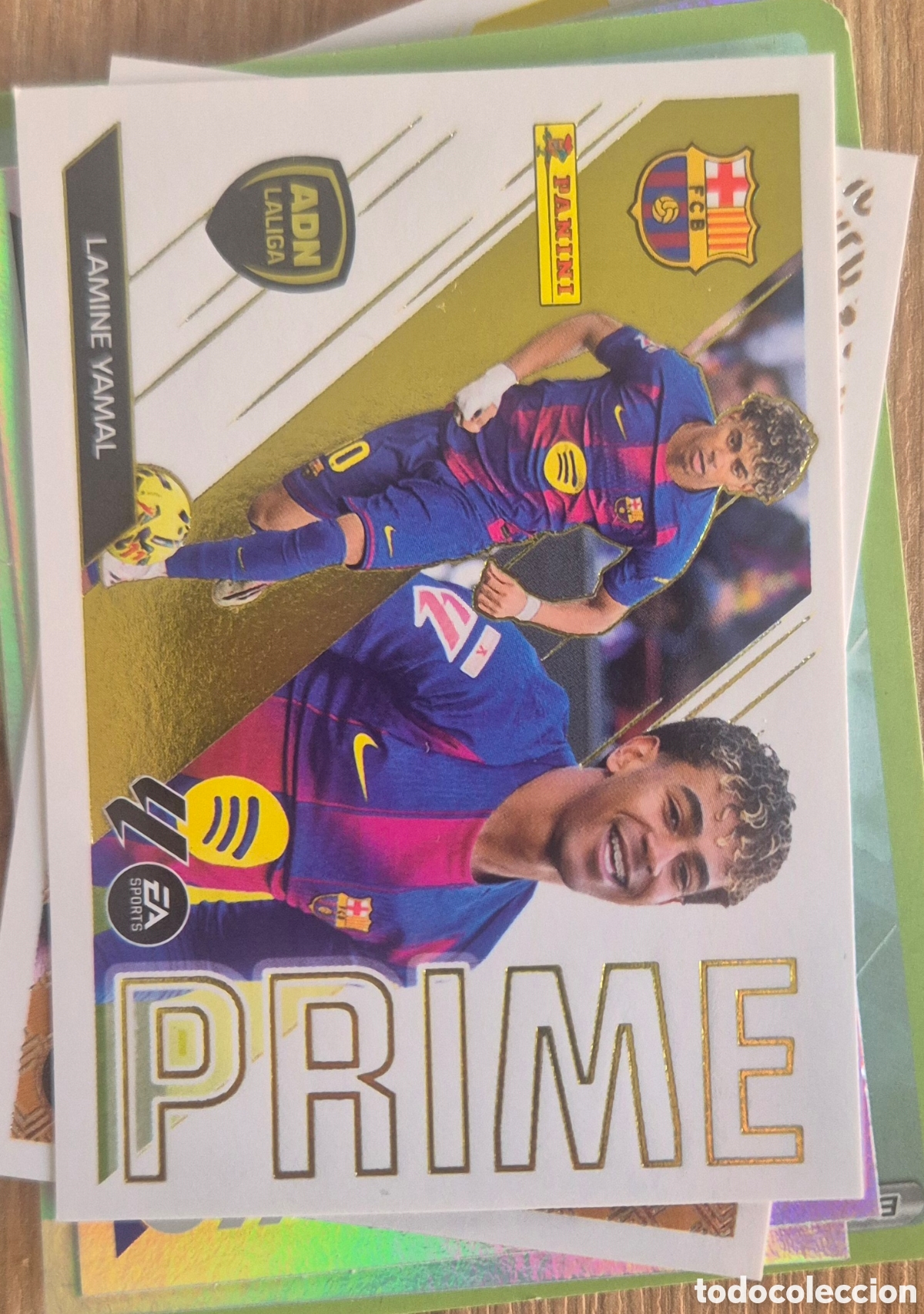 Figurine di Calcio: Lamine yamal barcelona prime liga este 26 27