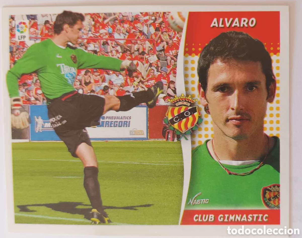 Figurine di Calcio: CROMO DE &Aacute;LVARO. NASTIC DE TARRAGONA